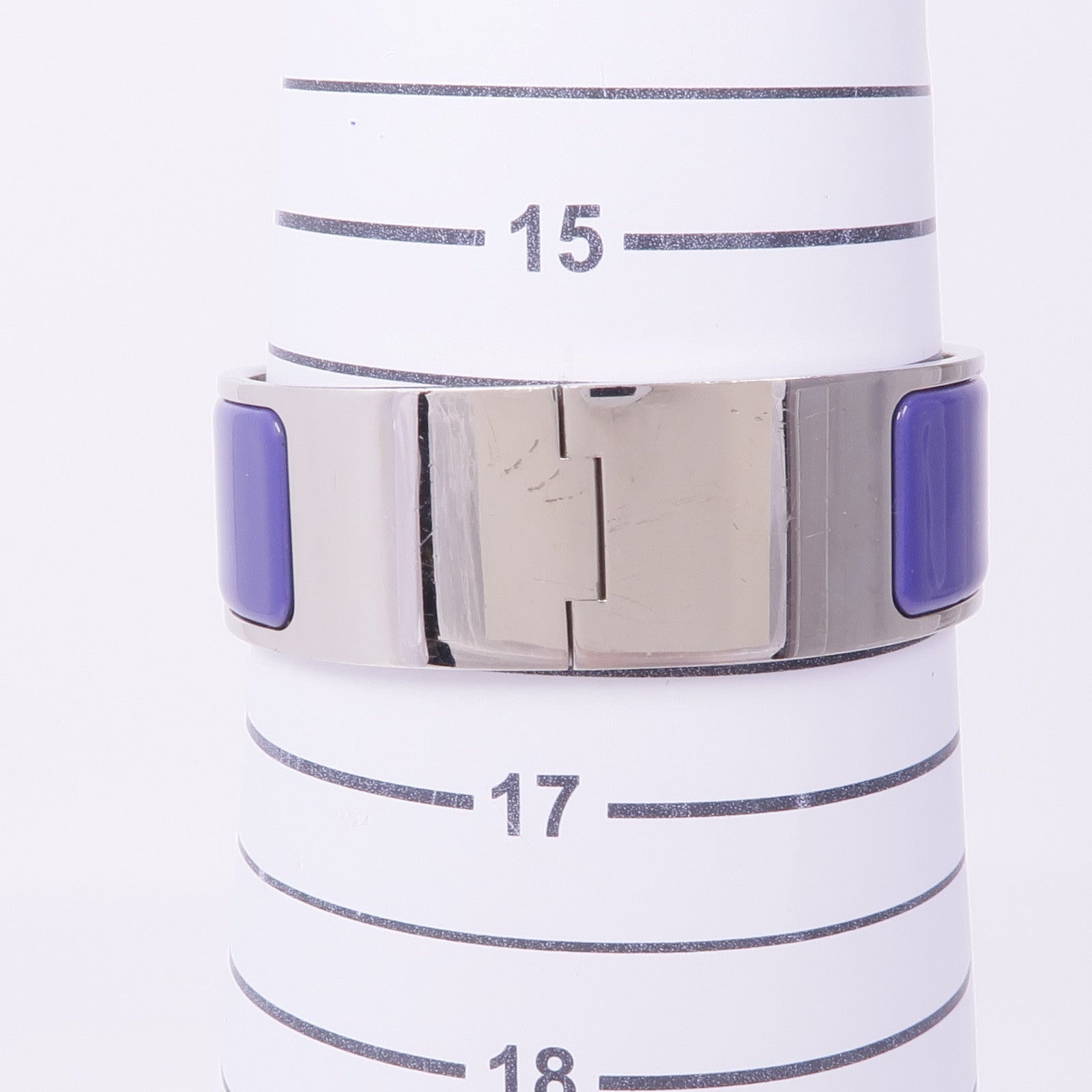 HERMES 金屬/琺瑯Clic-Clac H手鐲