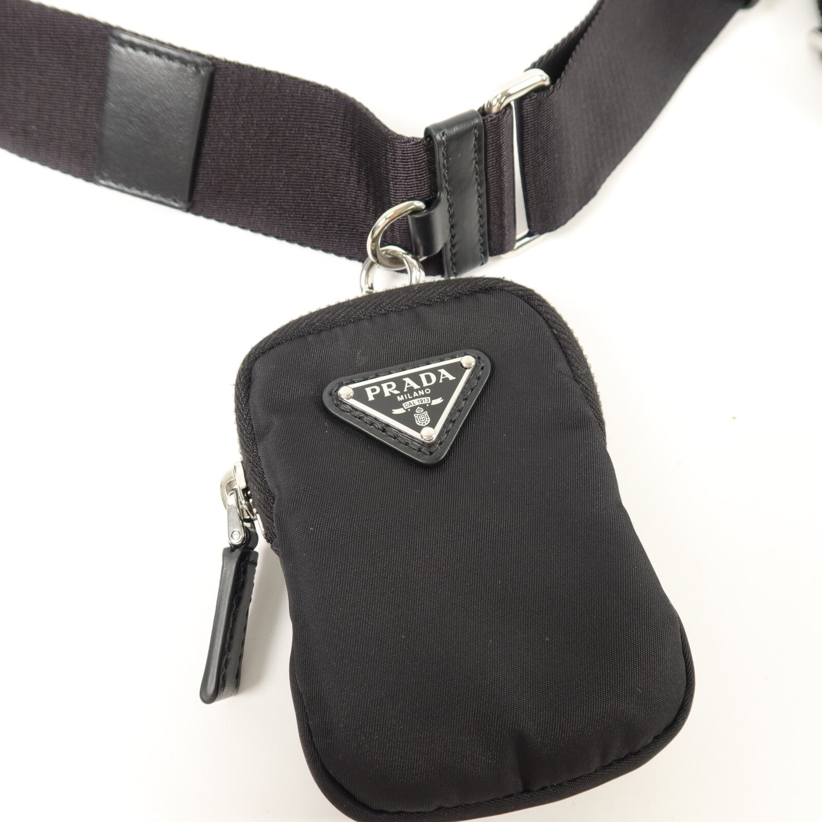 PRADA 尼龍Triangle Classic Crossbody Bag肩背袋