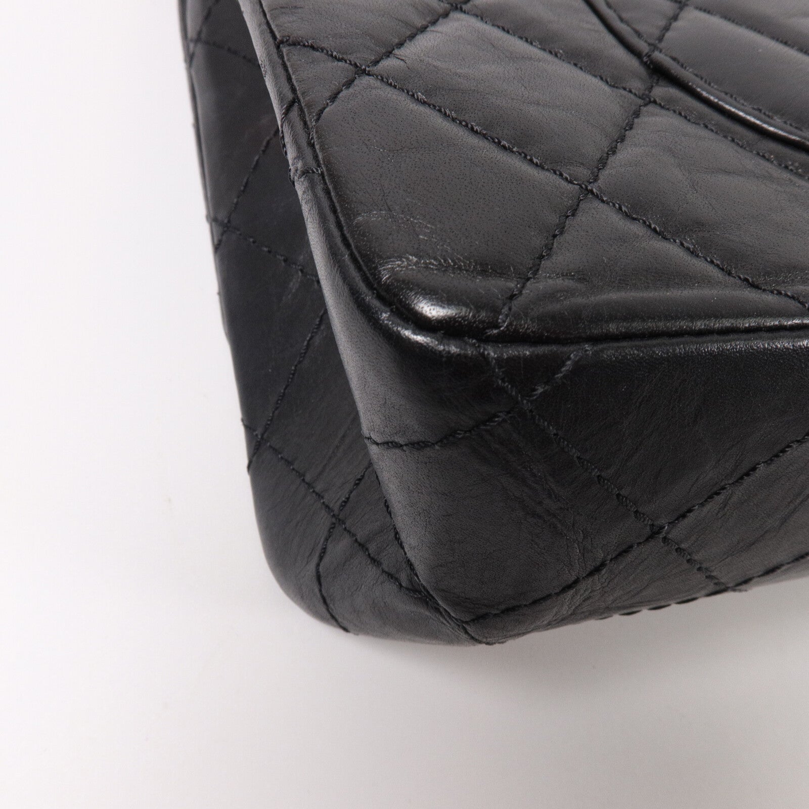 CHANEL 牛皮皮革2.55 Medium鏈帶肩背袋
