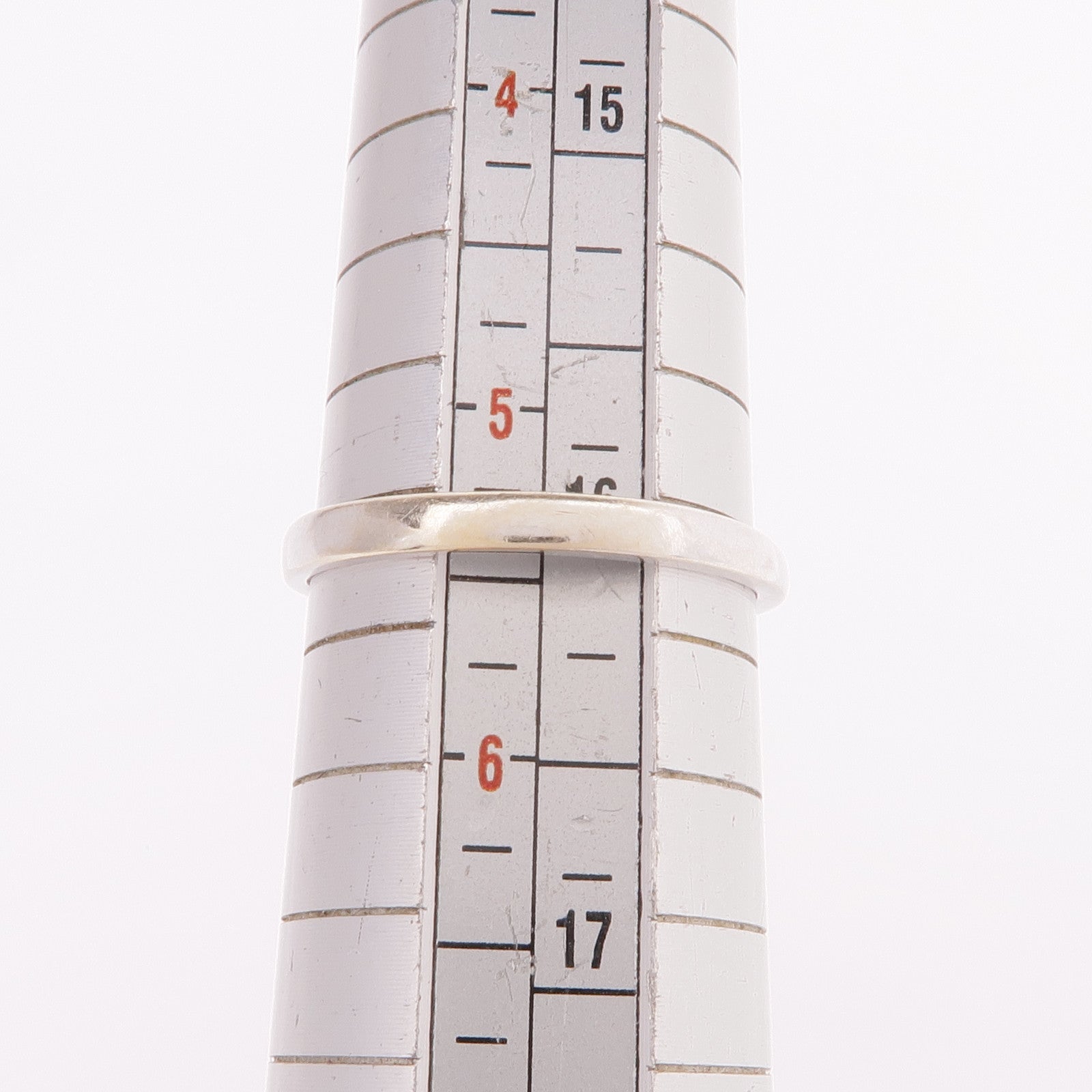 JEWELRY 18K白金Sapphire Diamond Ring藍寶石/鑽石戒指US#5.5