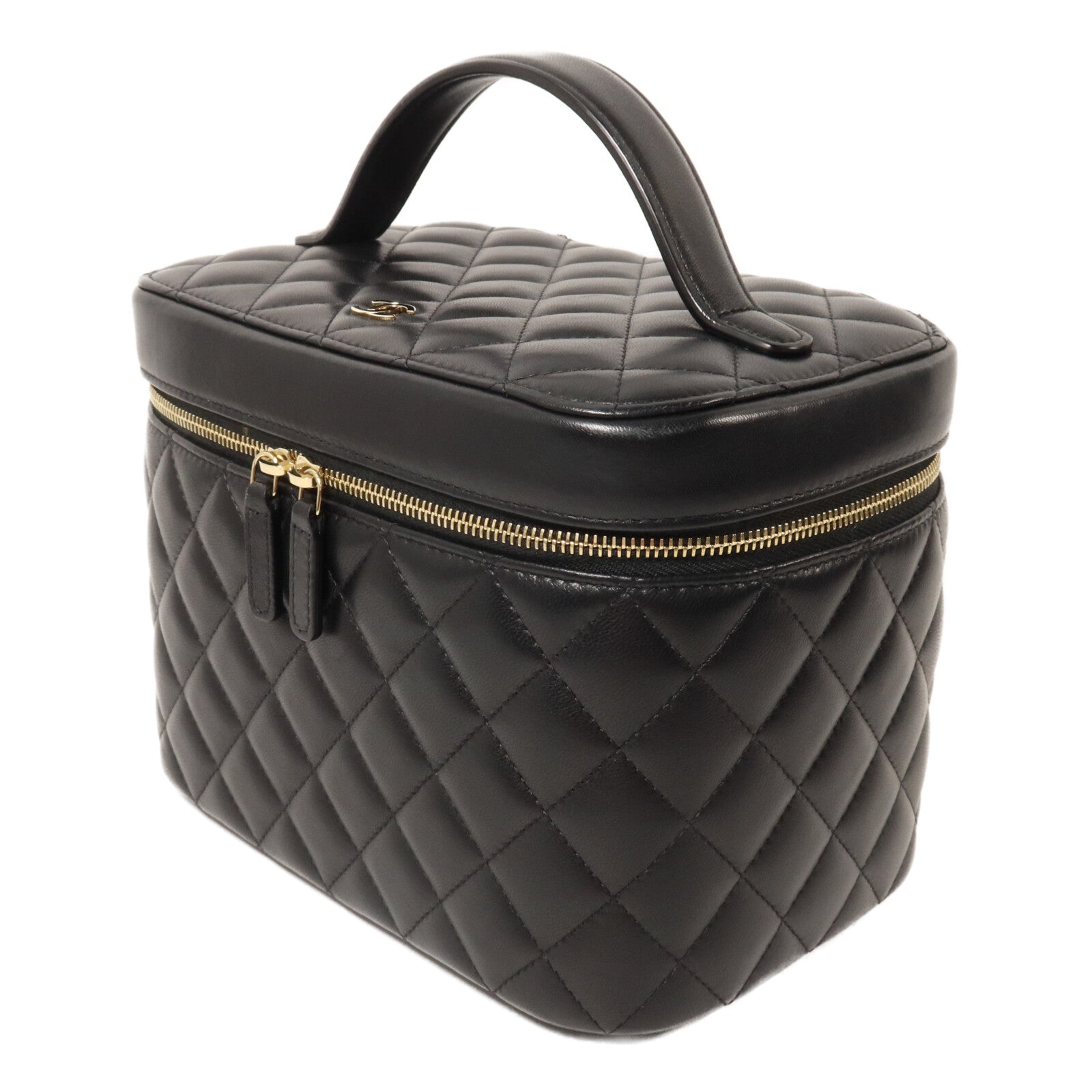 CHANEL 牛皮皮革Vanity Case化妝袋