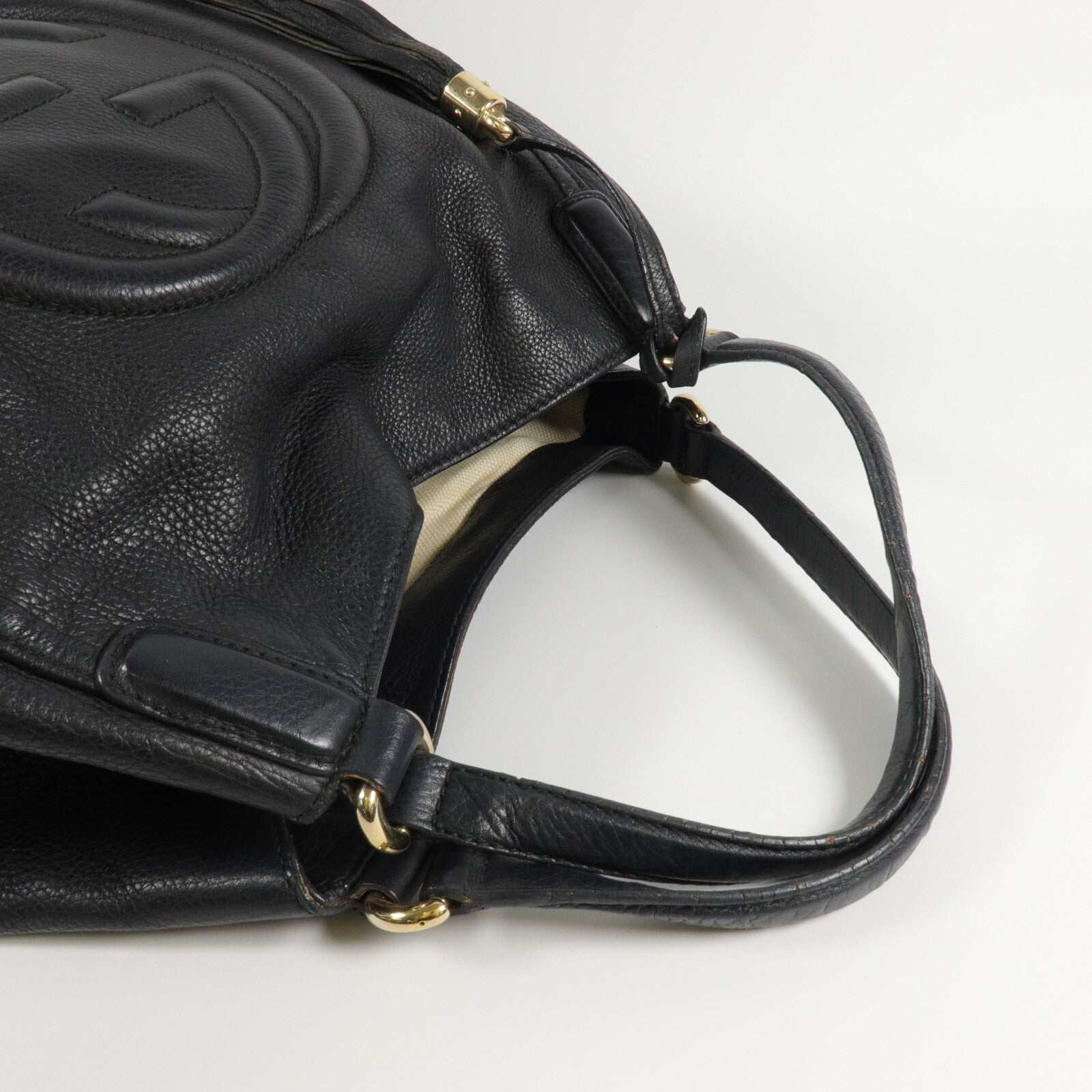 GUCCI 牛皮皮革Soho Shoulder Tote肩背袋/手挽袋