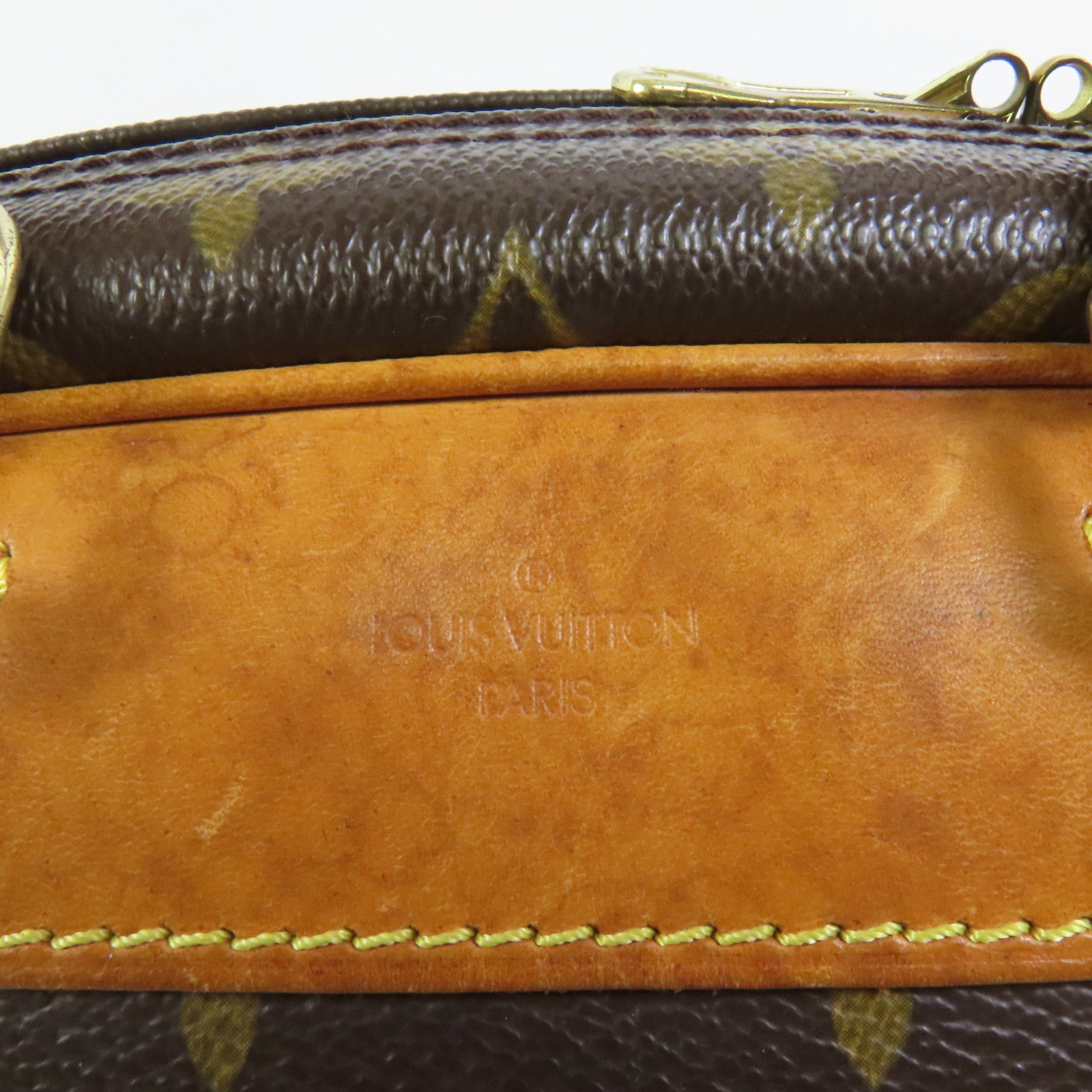 LOUIS VUITTON 【激減優惠】Monogram Deauville金扣手挽袋