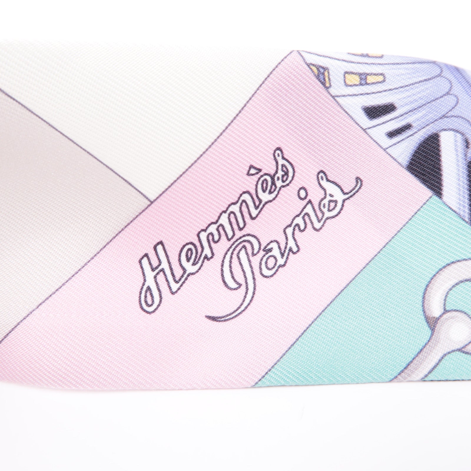 HERMES 絲質Twilly絲巾