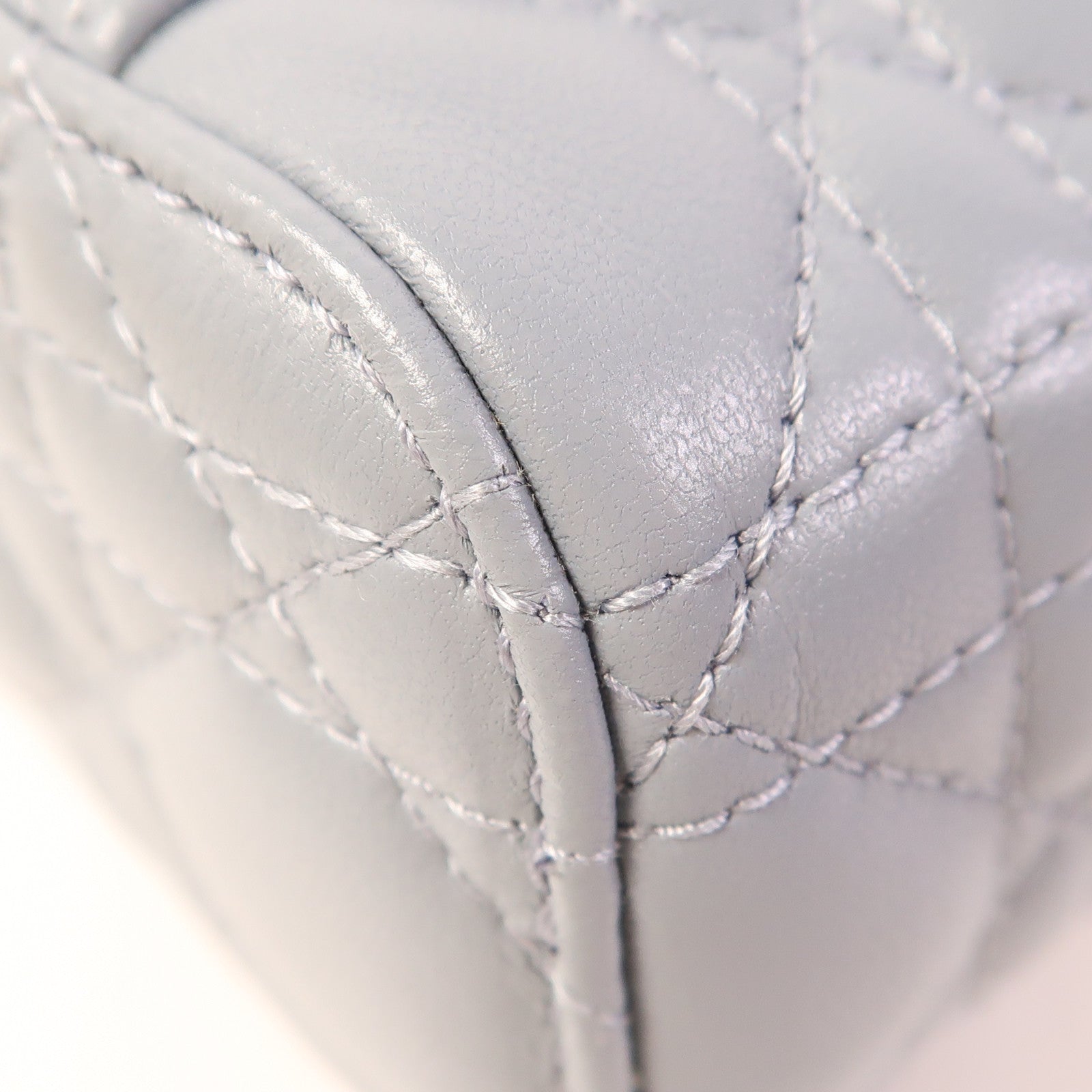 Dior 羊皮皮革Cannage Vanity金扣手挽肩背兩用袋