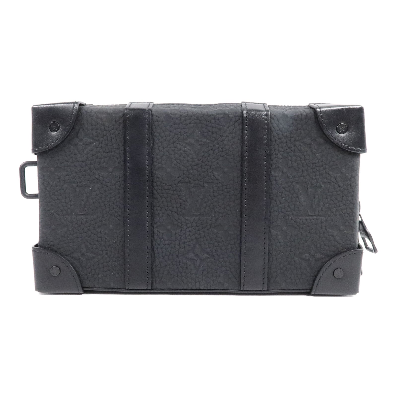 LOUIS VUITTON Monogram Taurillon Soft Trunk肩背袋