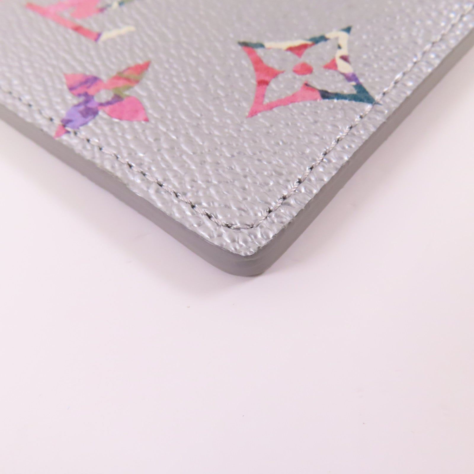 LOUIS VUITTON Monogram Metallic Garden Card Case卡片套