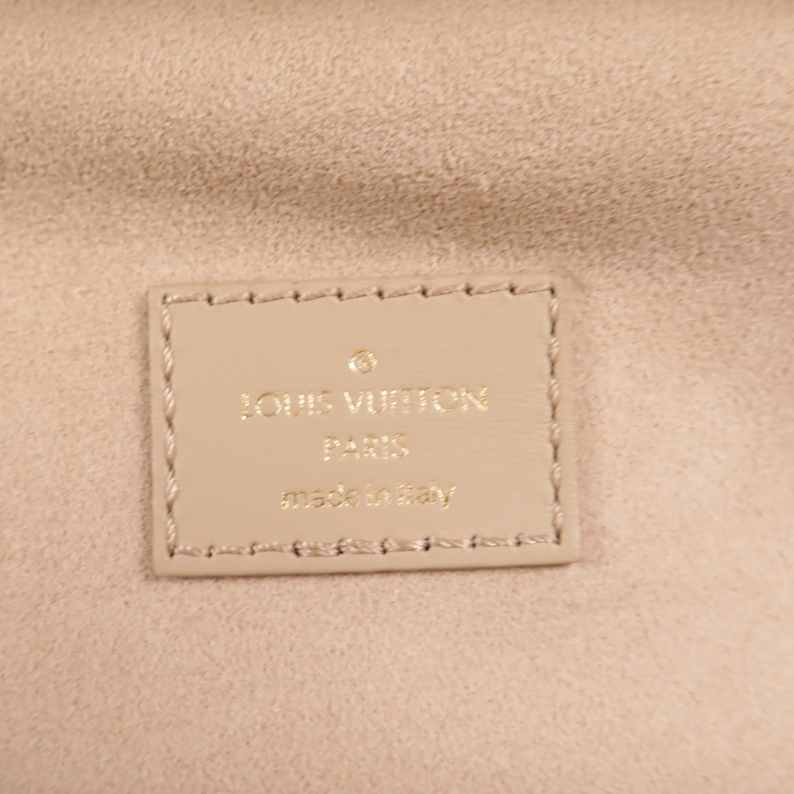 LOUIS VUITTON Monogram Empreinte Vanity PM金扣手挽肩背兩用袋