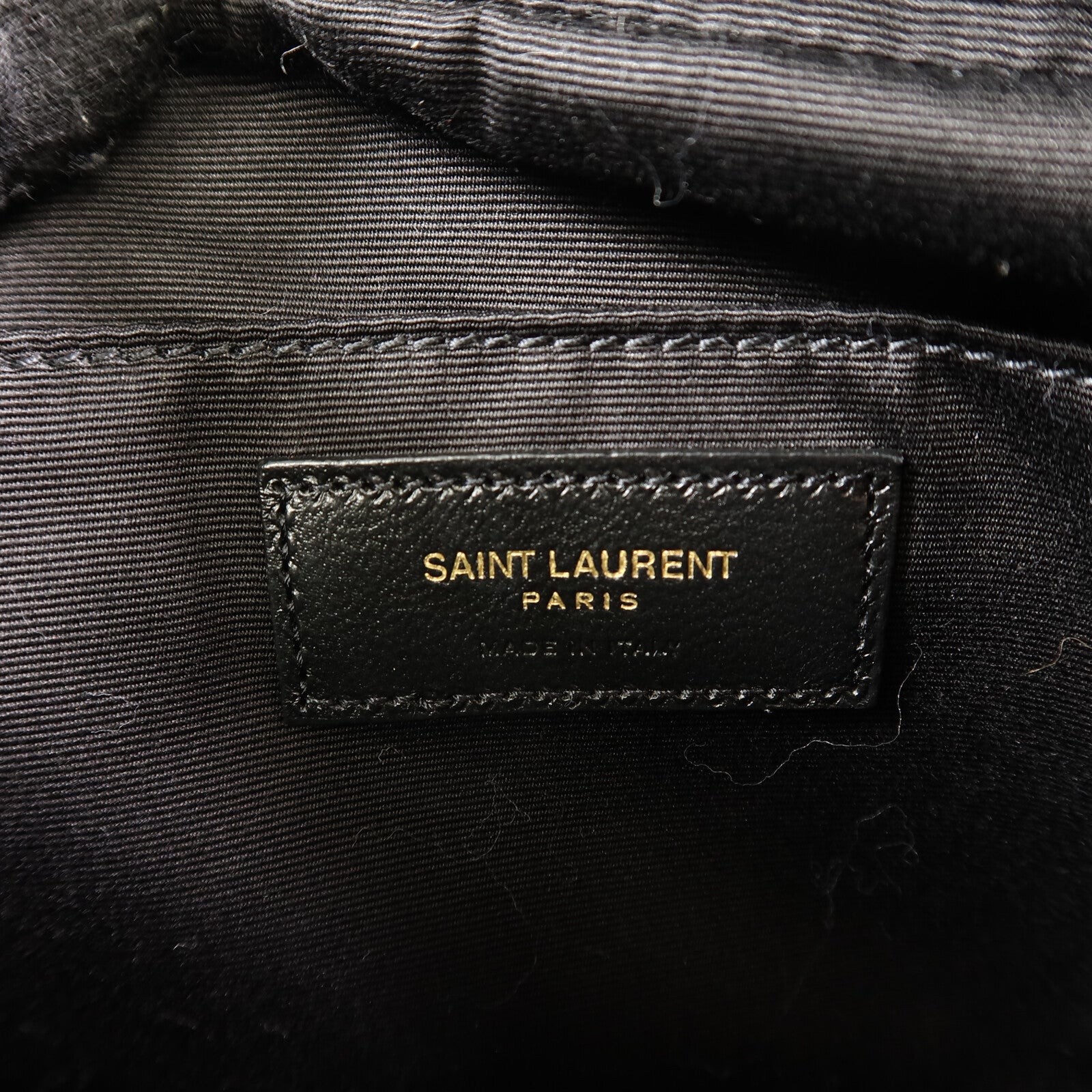 YVES SAINT LAURENT 牛皮皮革Lou Camera Bag肩背袋