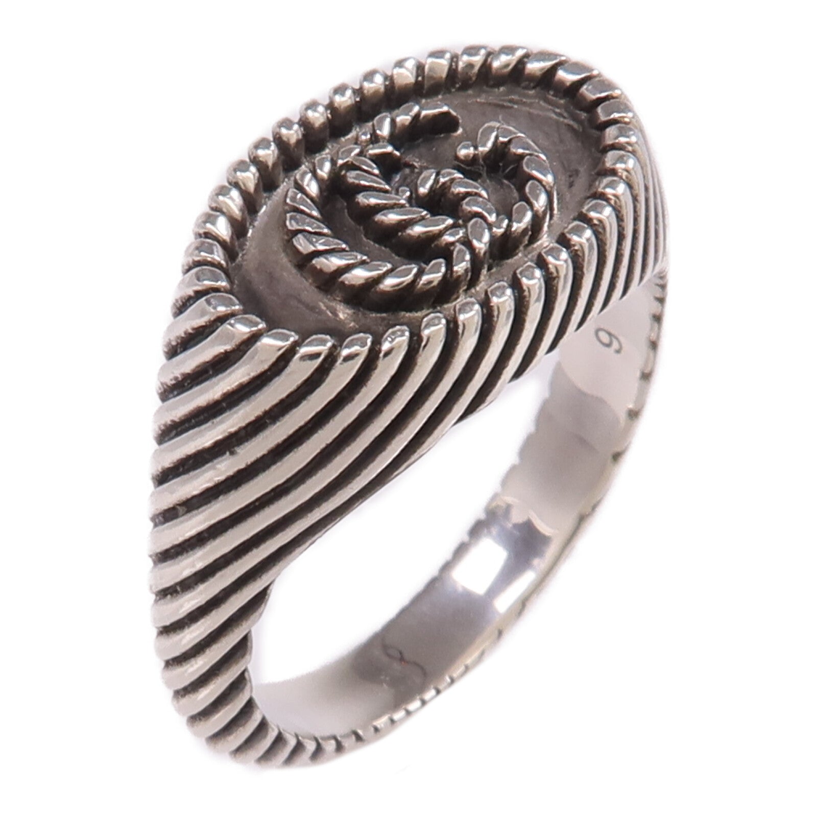 GUCCI 925純銀Ring戒指Gucci#9/US#5
