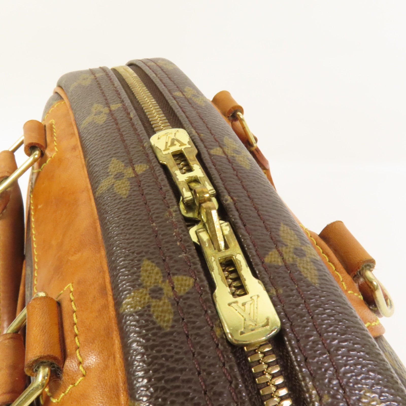 LOUIS VUITTON 【激減優惠】Monogram Deauville金扣手挽袋