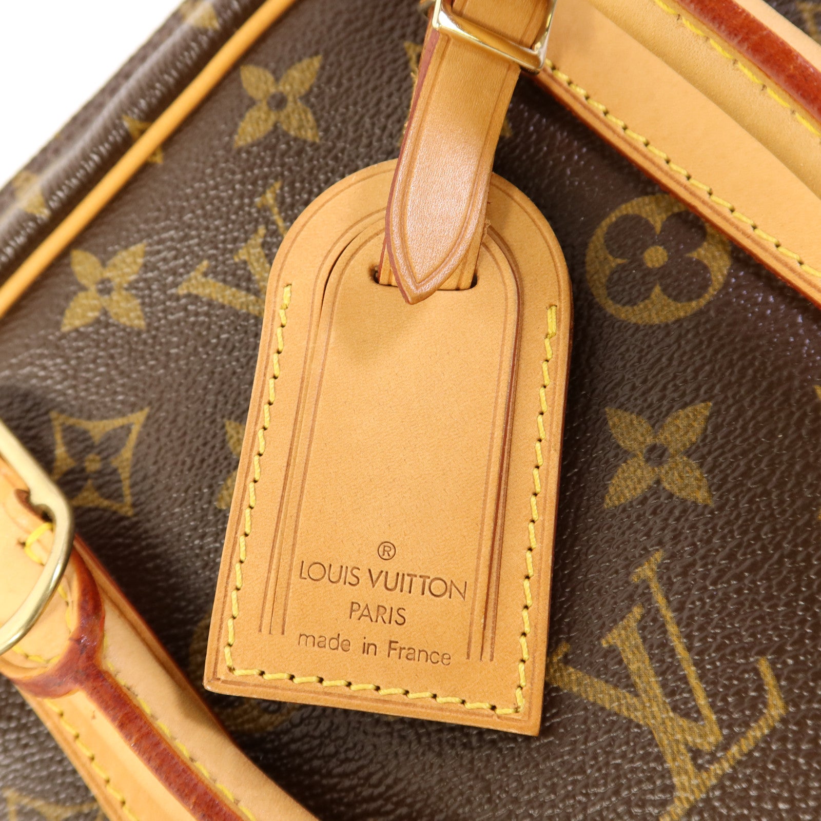 LOUIS VUITTON 【激減優惠】Monogram Porte Documents Voyage PM金扣手挽袋