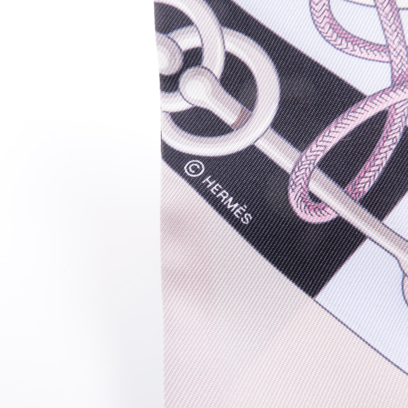 HERMES 絲質Twilly絲巾