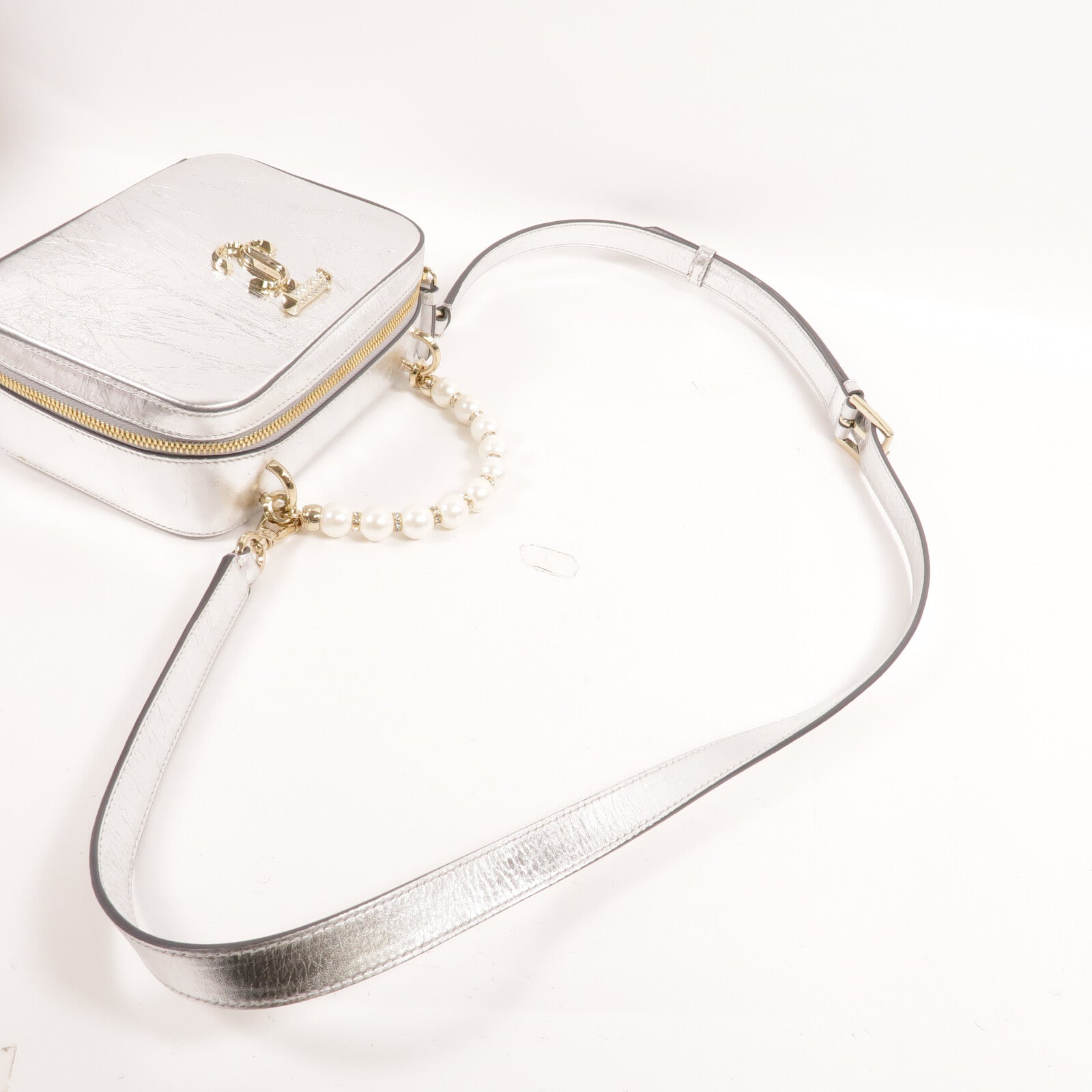 JIMMY CHOO 牛皮皮革Shoulder Bag肩背袋