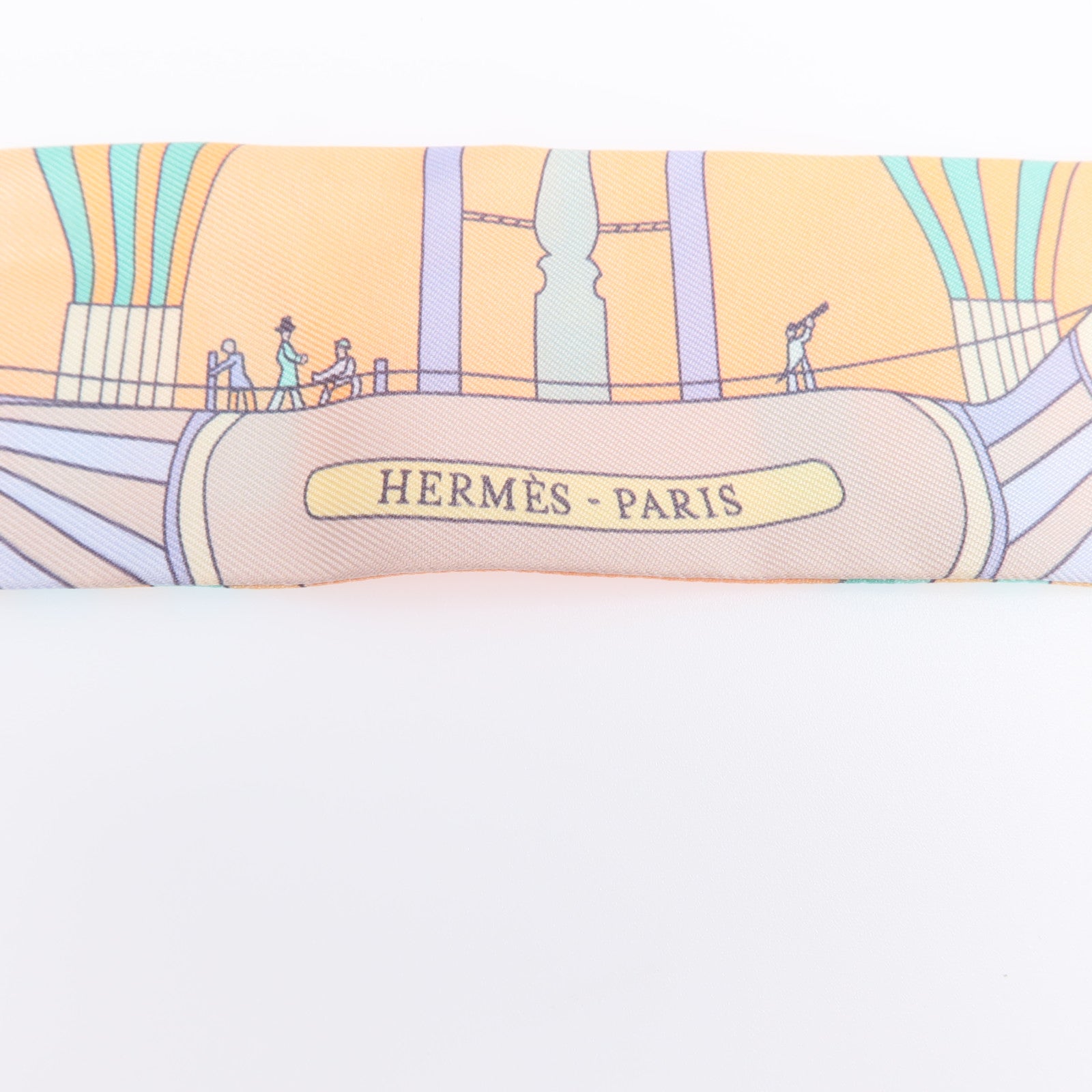 HERMES 絲質Twilly絲巾