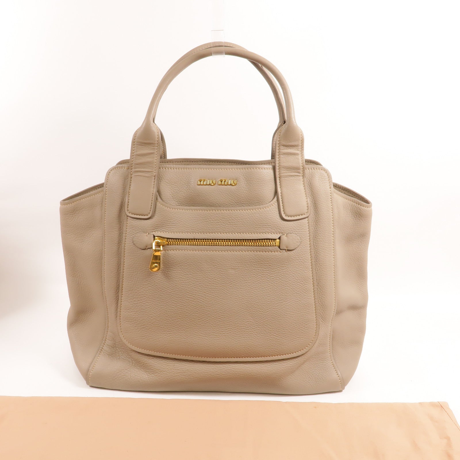 Miu Miu 牛皮皮革Hand Bag手挽袋