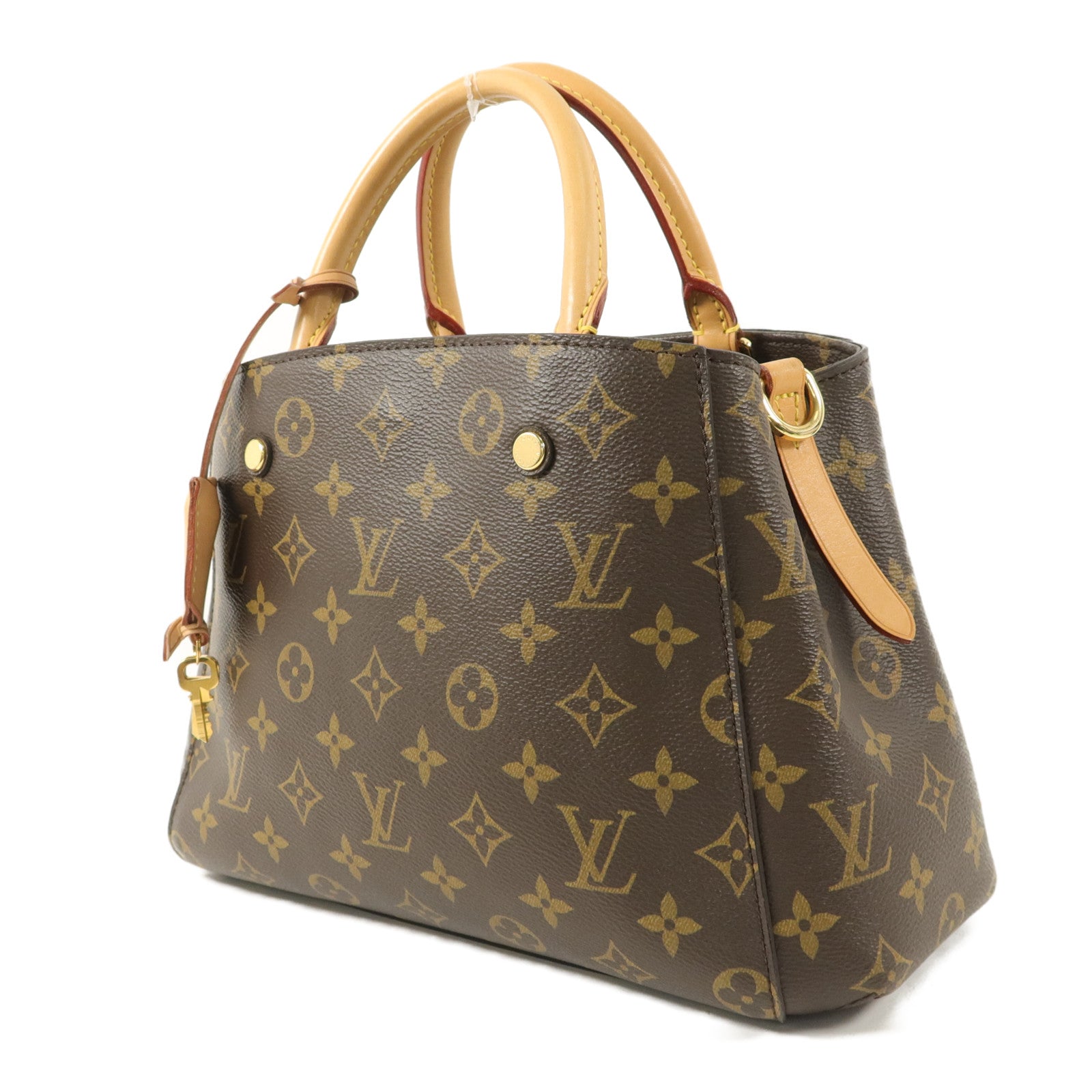 LOUIS VUITTON Monogram Montaigne BB手挽肩背兩用袋