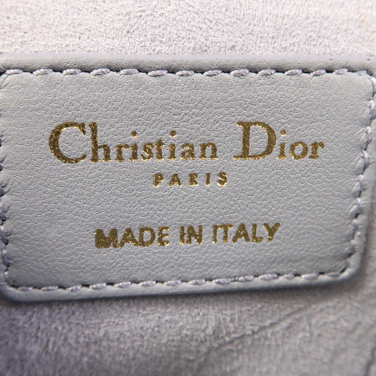 Dior 羊皮皮革Cannage Vanity金扣手挽肩背兩用袋