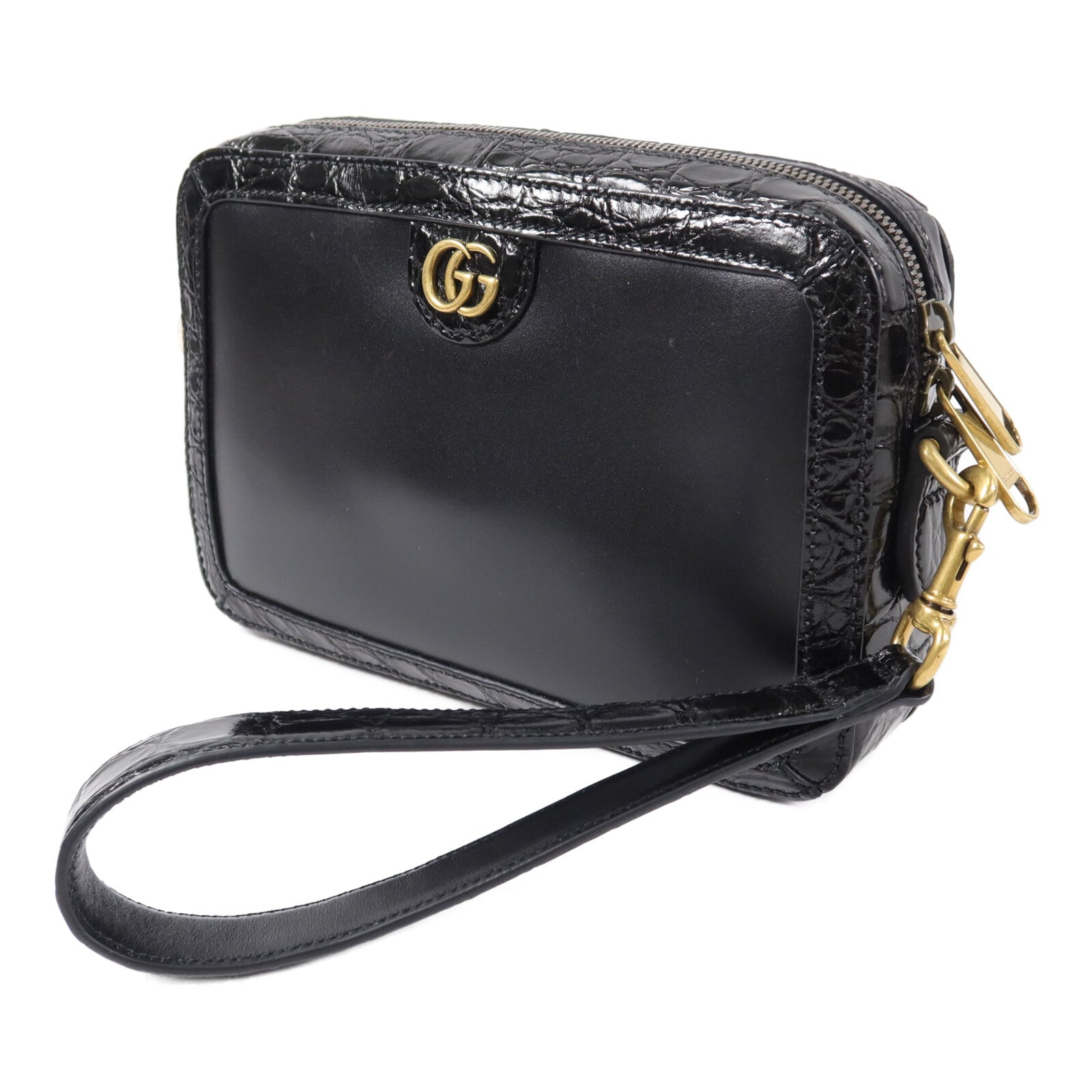 GUCCI 牛皮皮革/珍稀皮革2 Way Shoulder肩背袋