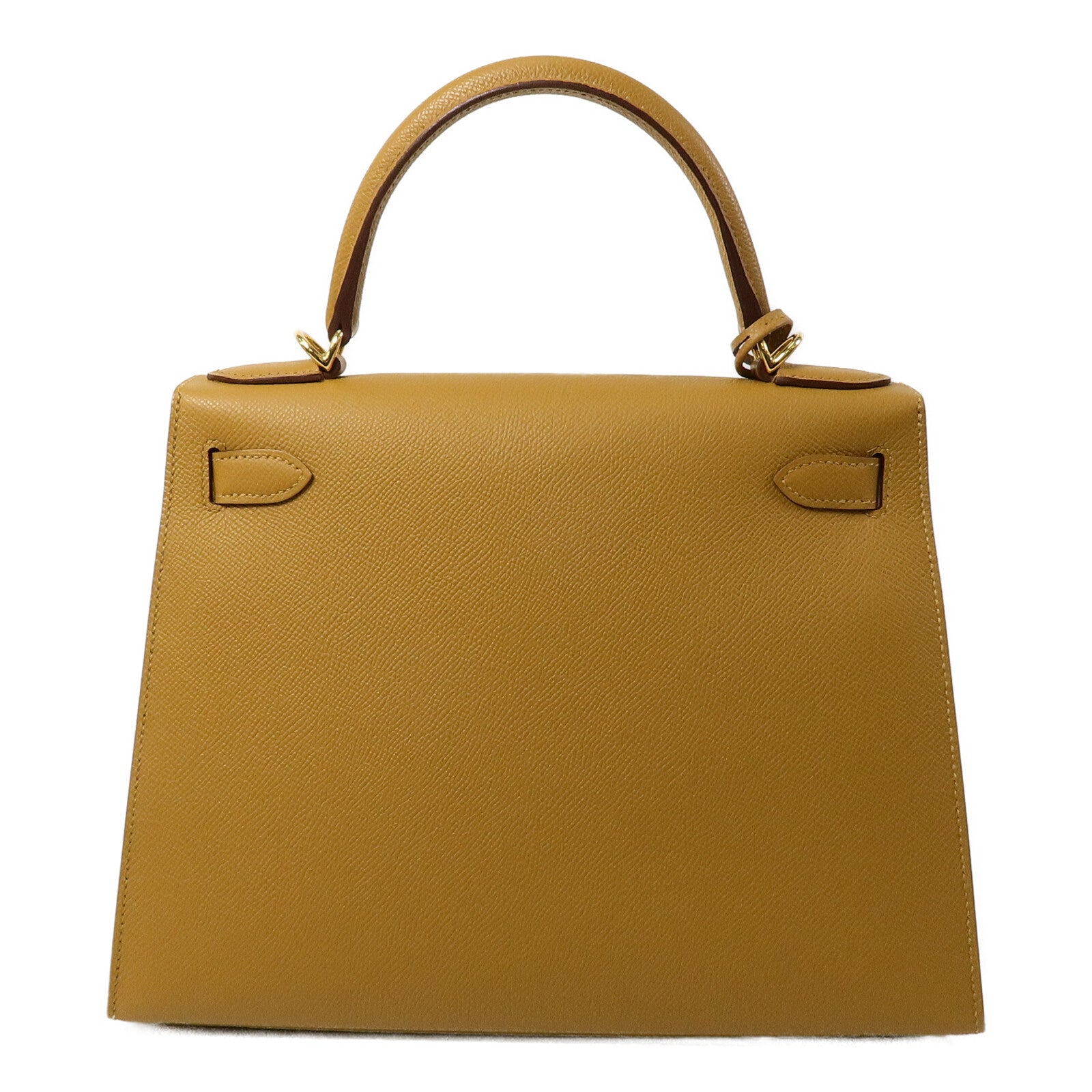 HERMES Epsom皮革Kelly 28手挽肩背兩用袋Sesame