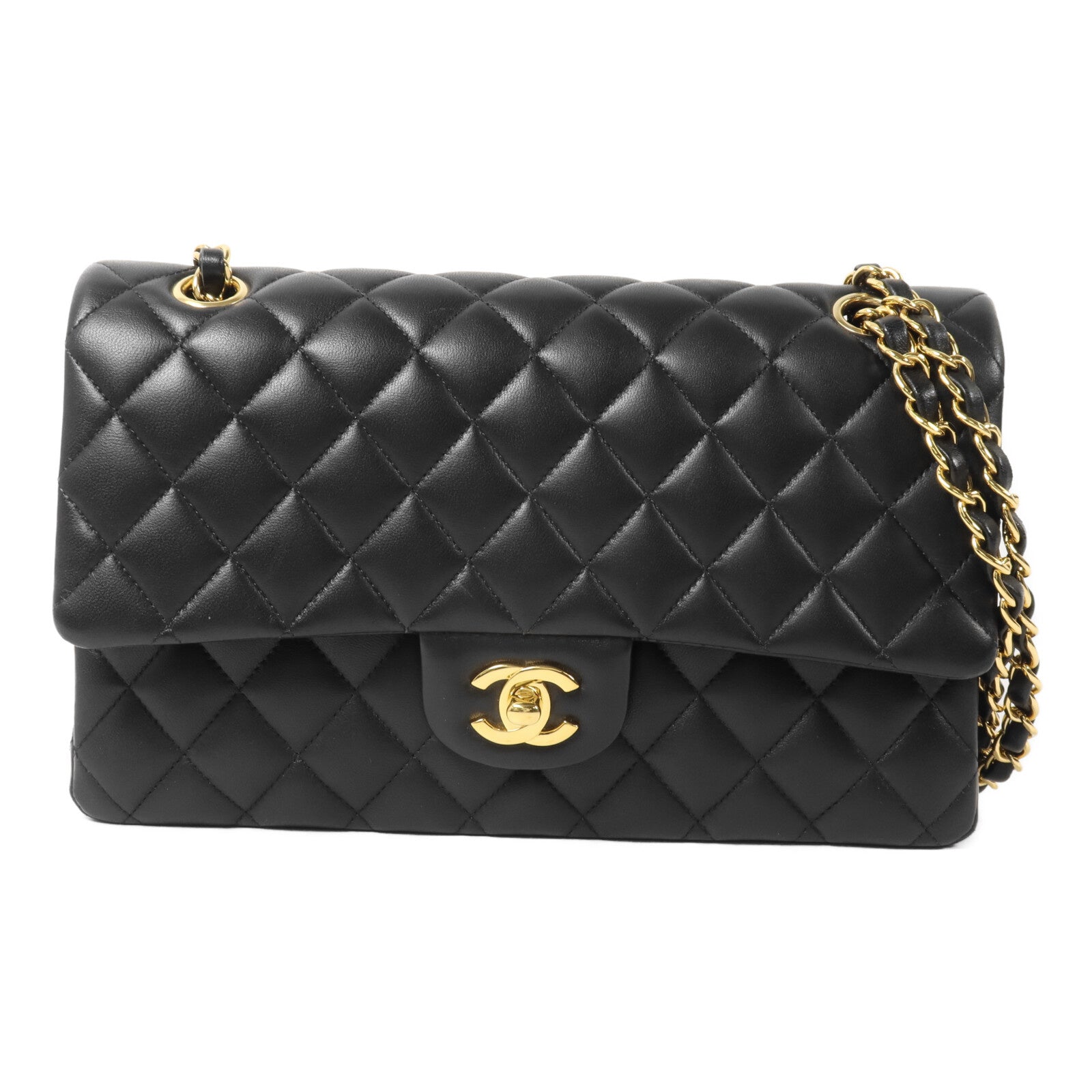 CHANEL 羊皮皮革Classic 25鏈帶肩背袋