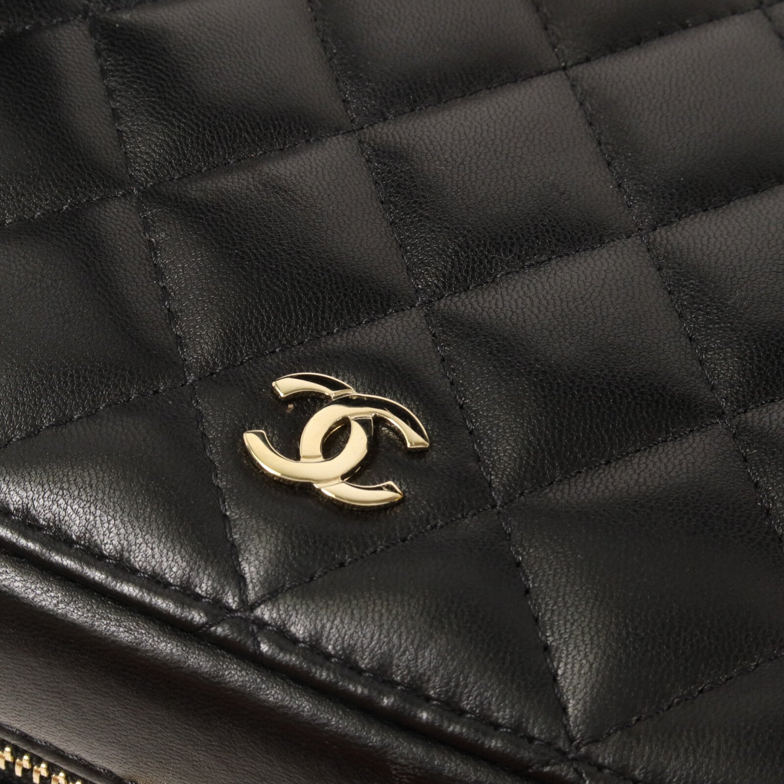 CHANEL 牛皮皮革Vanity Case化妝袋