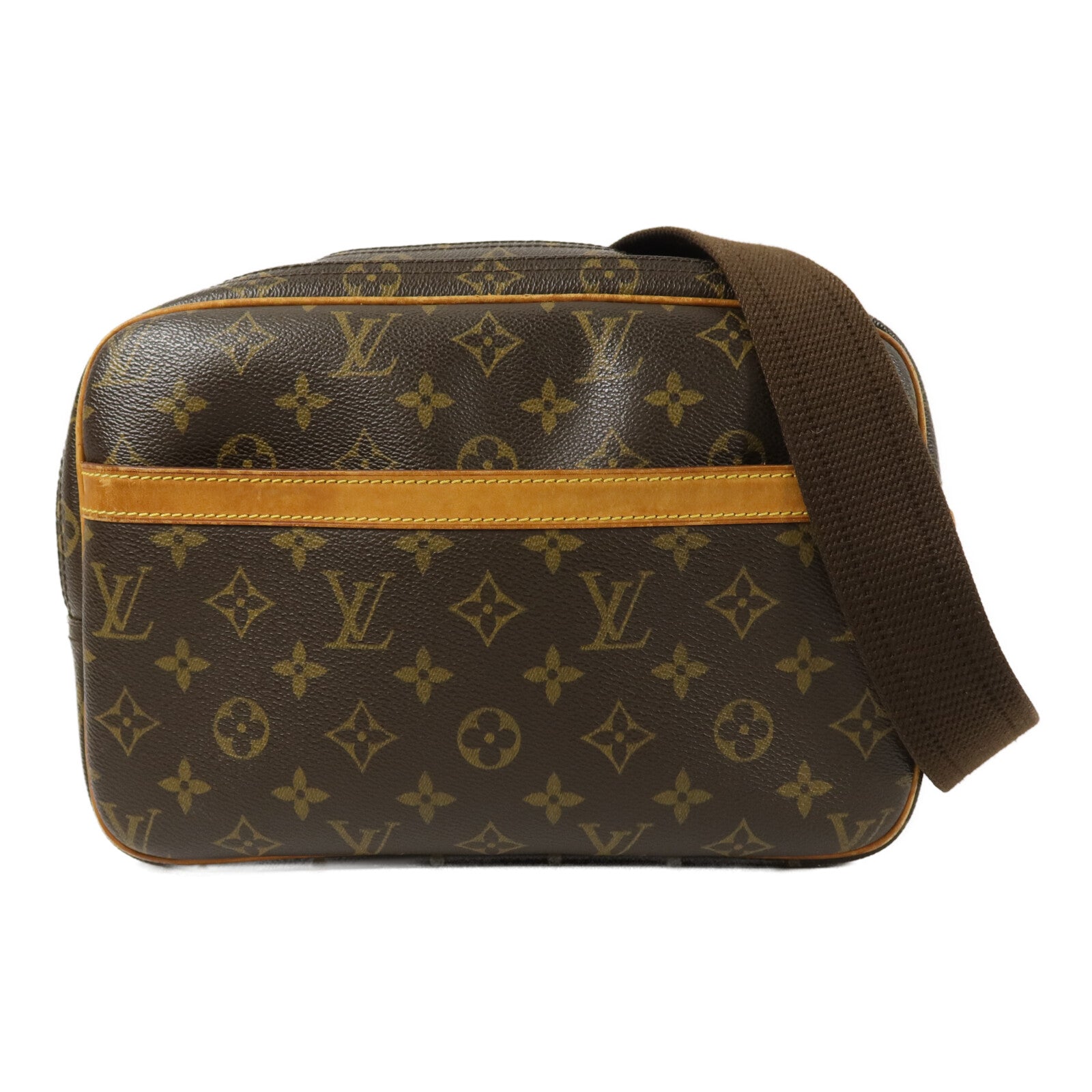 LOUIS VUITTON Monogram Reporter PM肩背袋