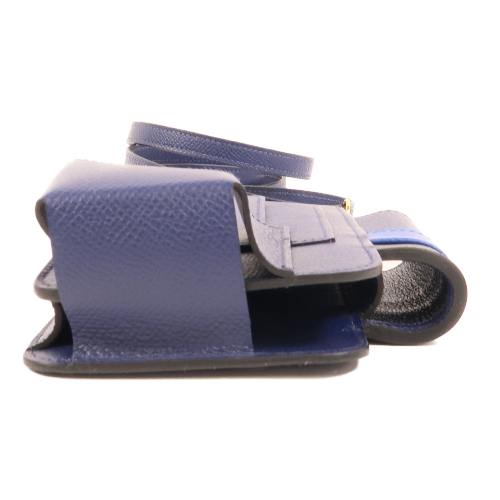 HERMES Epsom皮革Hermesway手機袋Saphire
