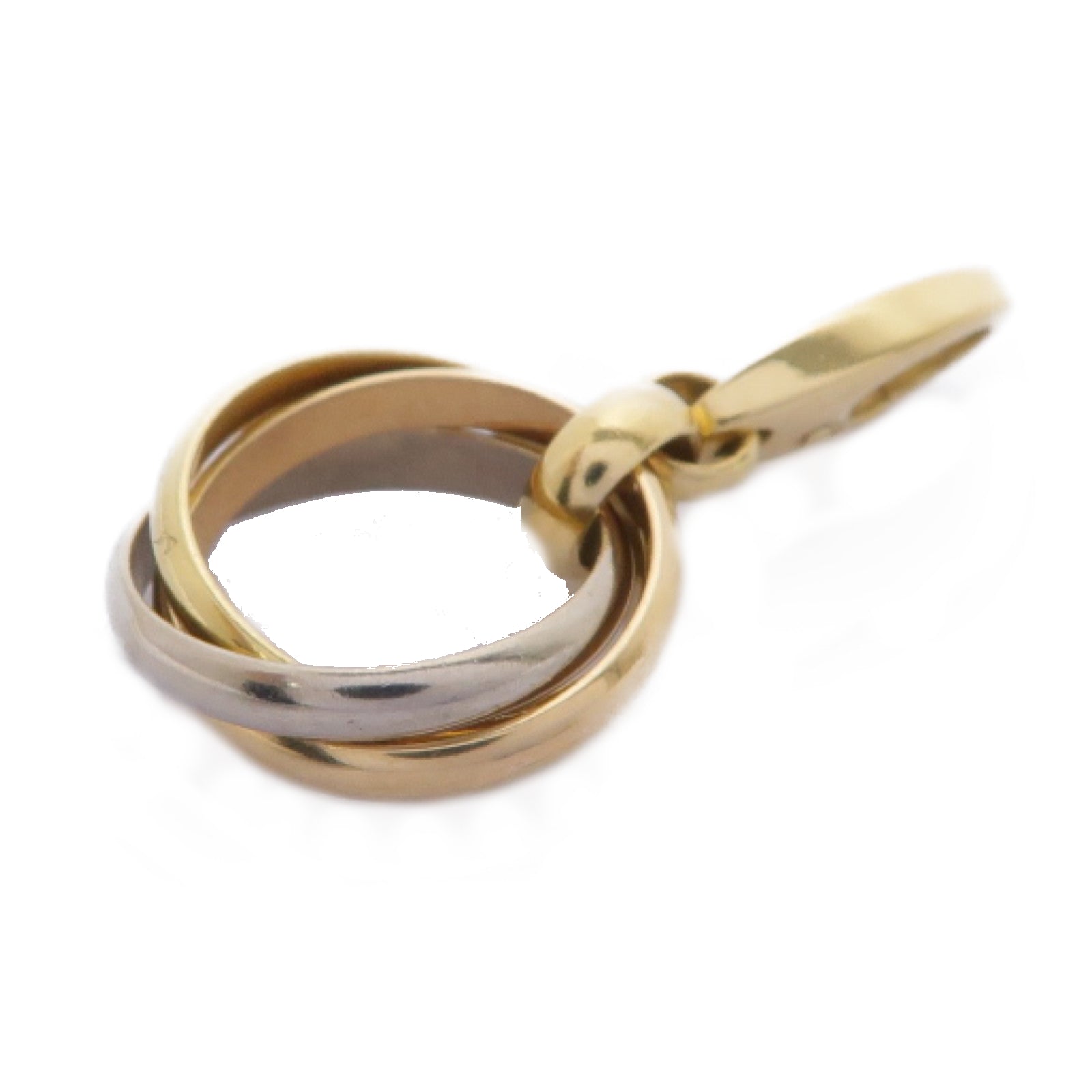 CARTIER 18K黃金/玫瑰金/白金Trinity Top吊墜