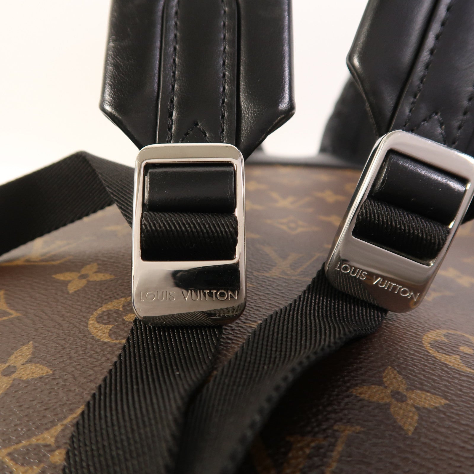 LOUIS VUITTON 【激減優惠】Monogram Josh Backpack銀扣背包