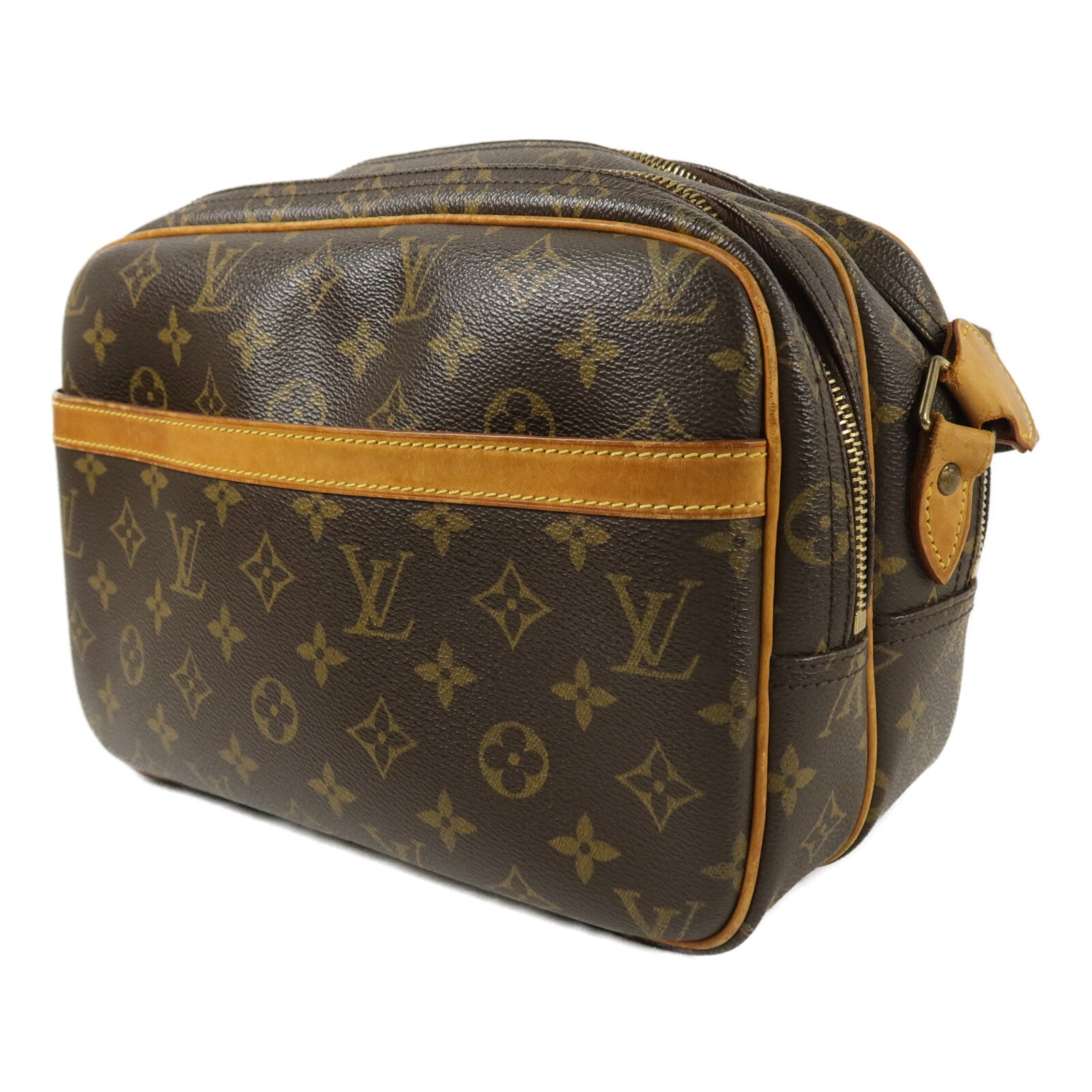 LOUIS VUITTON Monogram Reporter PM肩背袋