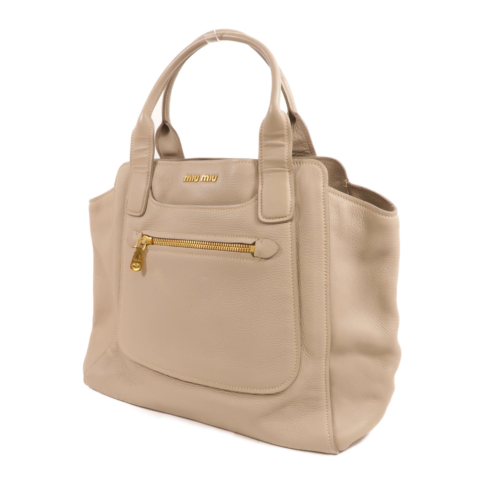 Miu Miu 牛皮皮革Hand Bag手挽袋