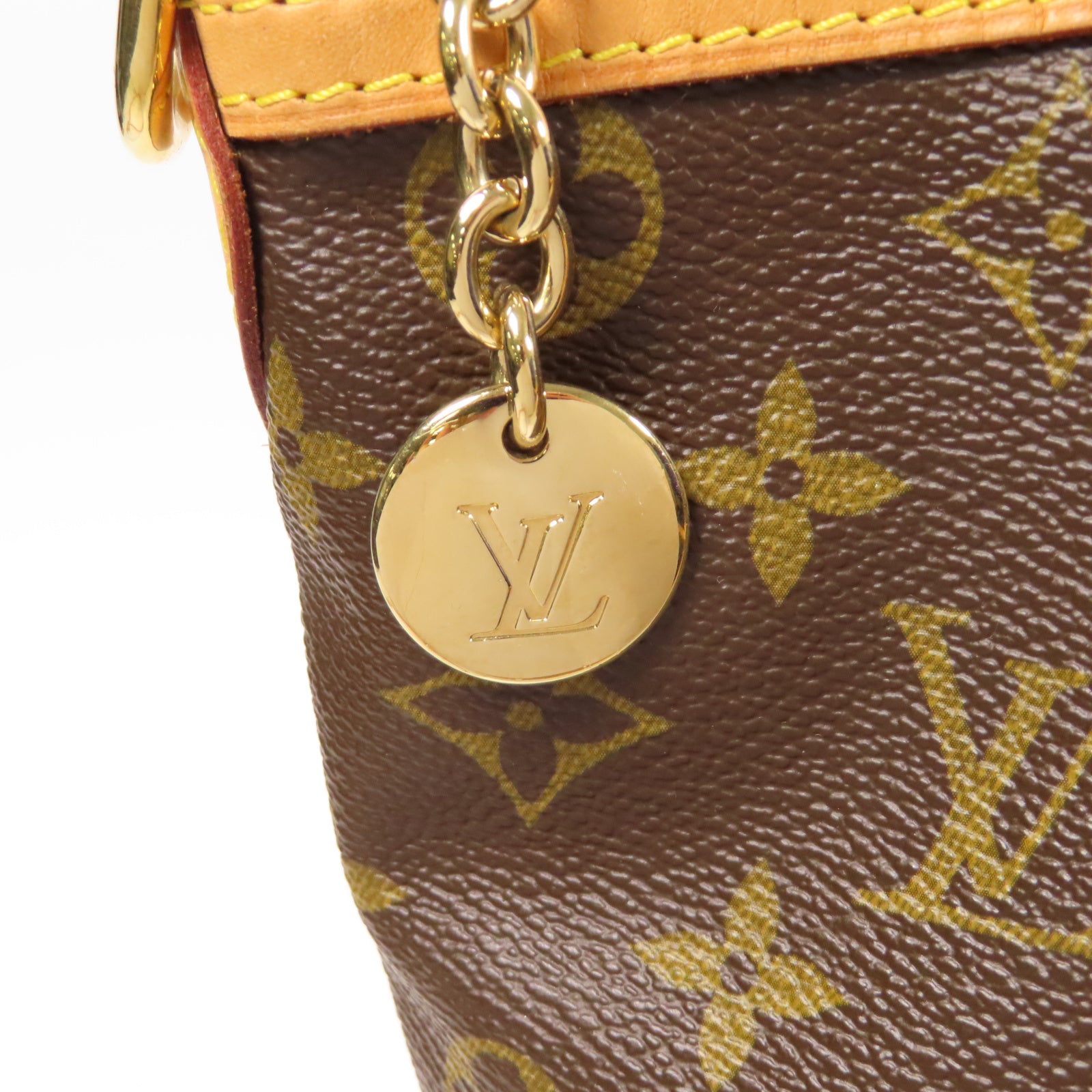 LOUIS VUITTON Monogram Palermo GM金扣手挽肩背兩用袋啡色