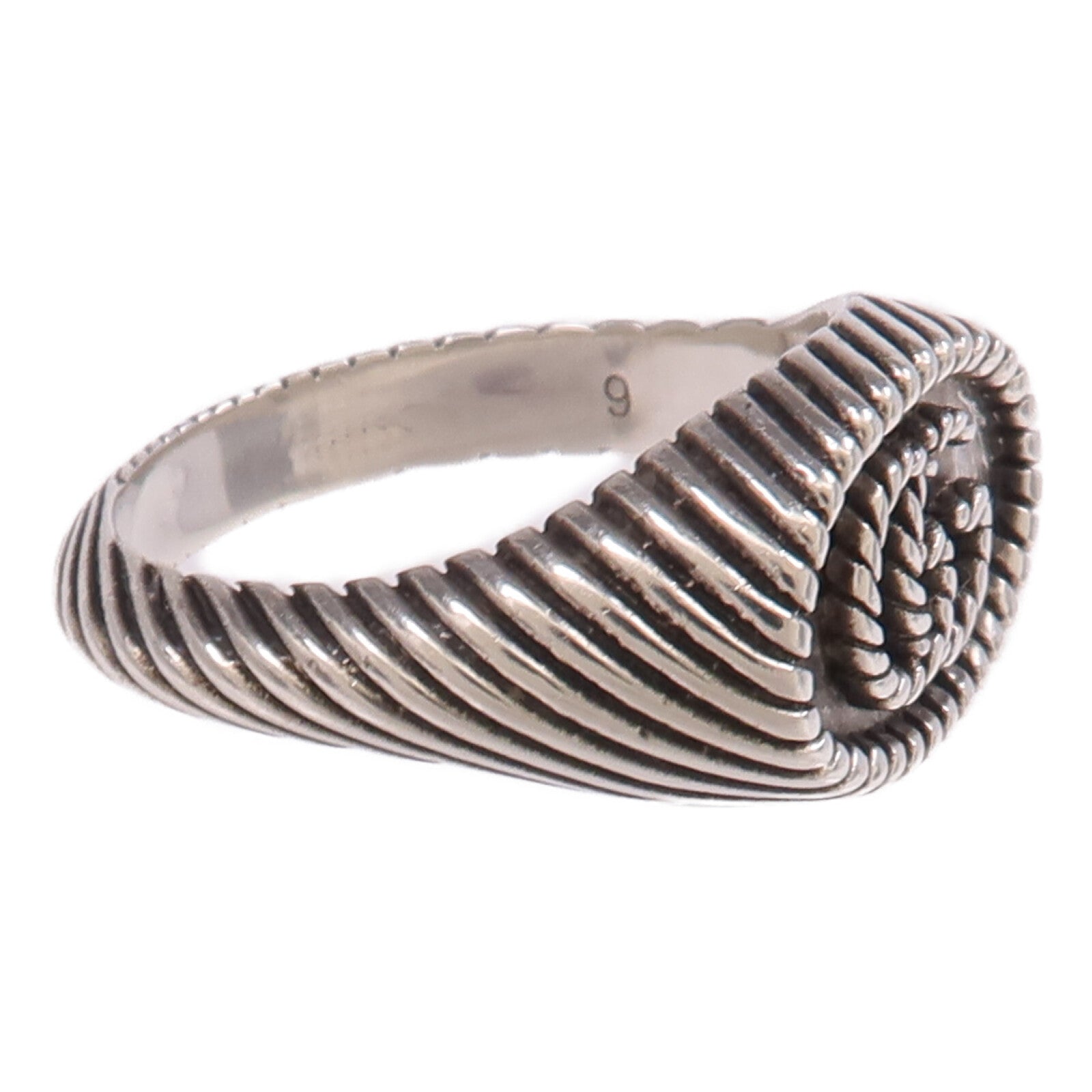 GUCCI 925純銀Ring戒指Gucci#9/US#5