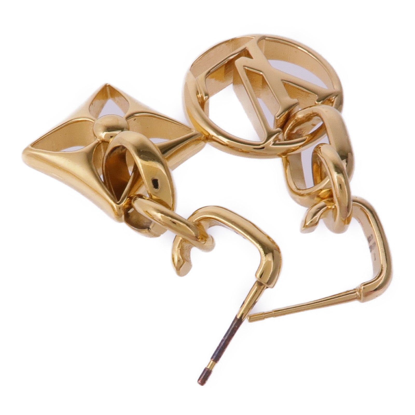 LOUIS VUITTON 金屬Set of 3 Earrings耳環
