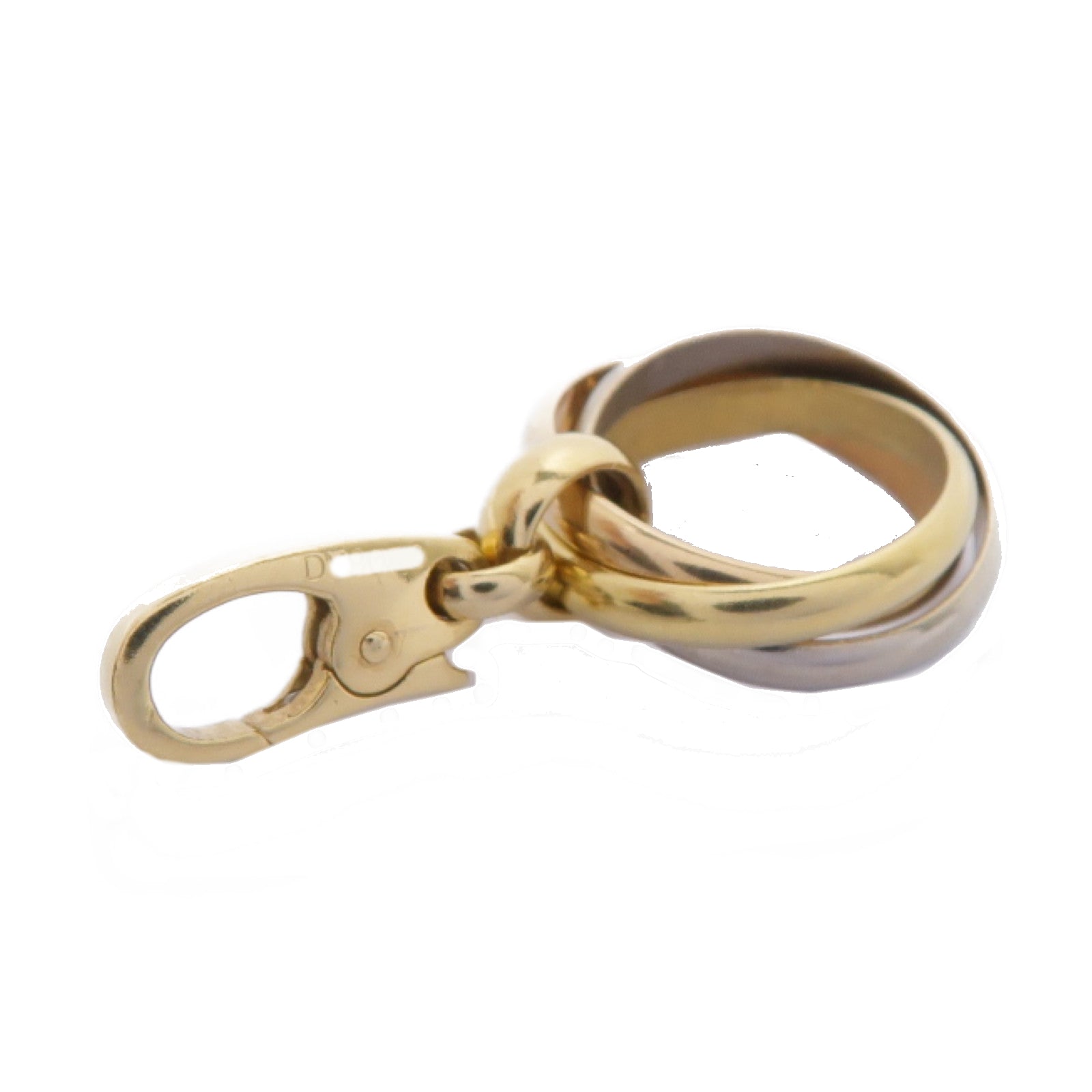 CARTIER 18K黃金/玫瑰金/白金Trinity Top吊墜