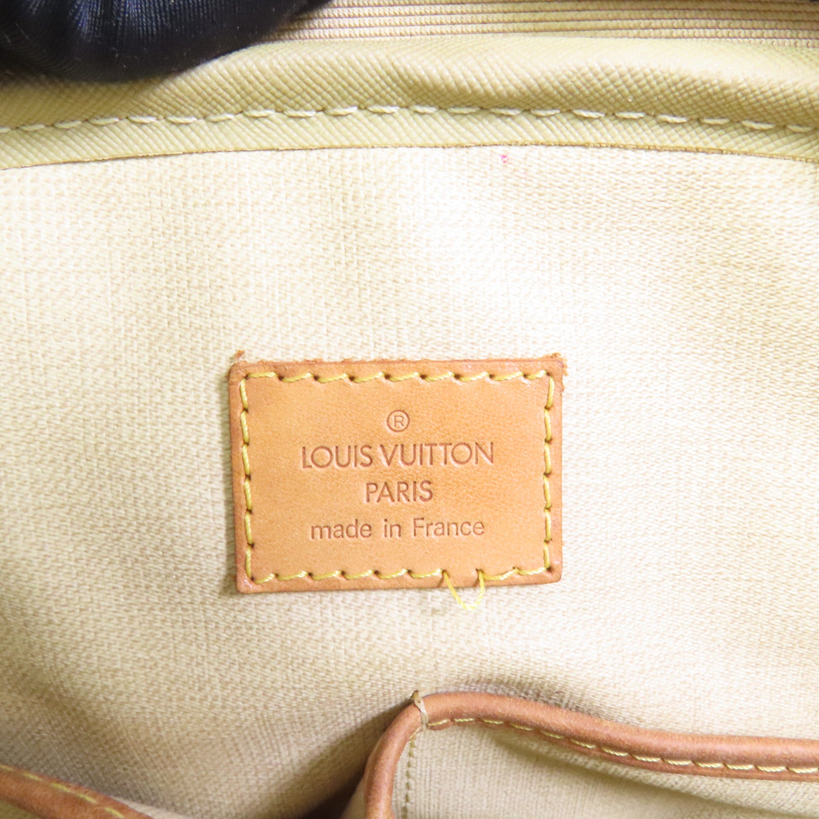LOUIS VUITTON 【激減優惠】Monogram Deauville金扣手挽袋