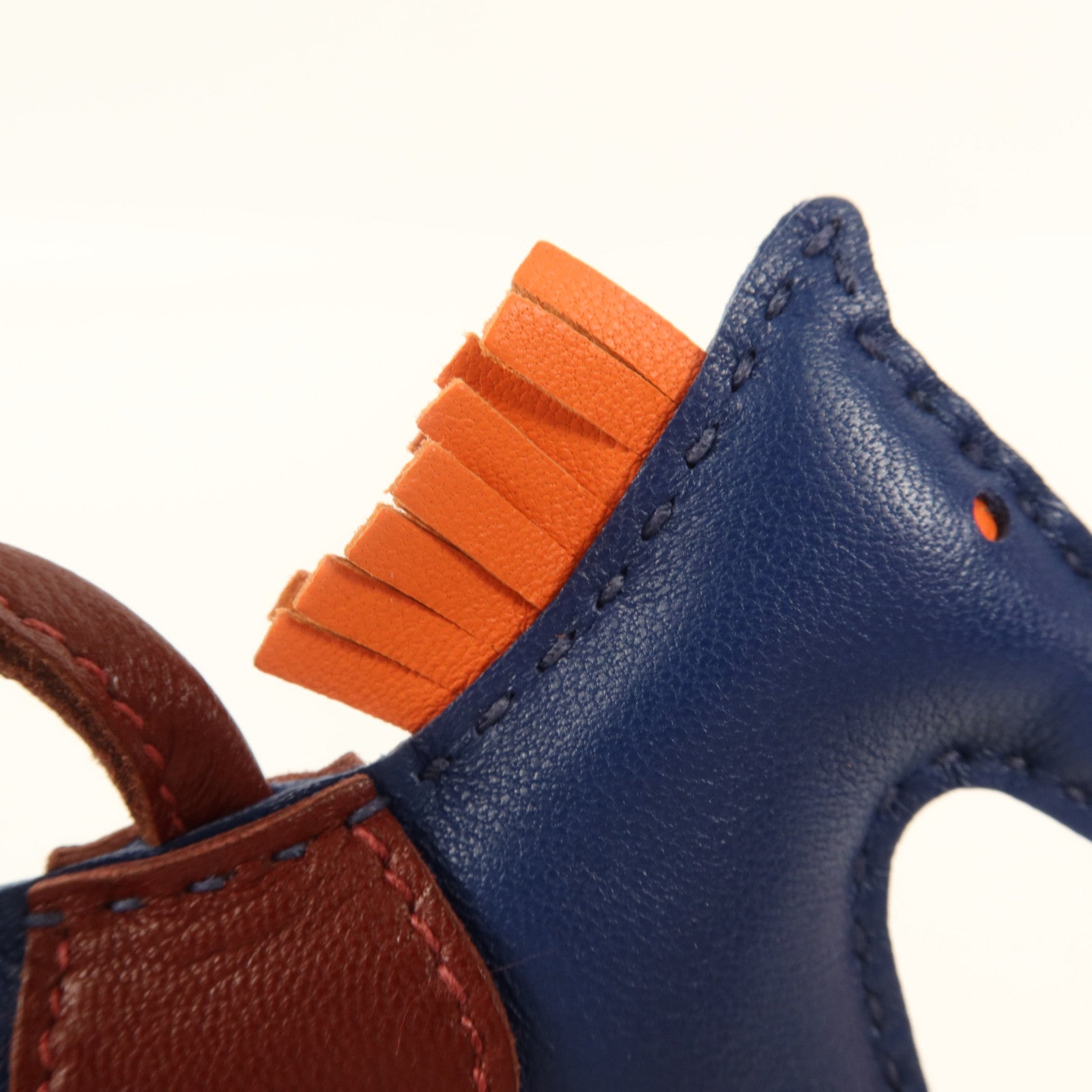 HERMES 羊皮皮革Rodeo PM掛飾