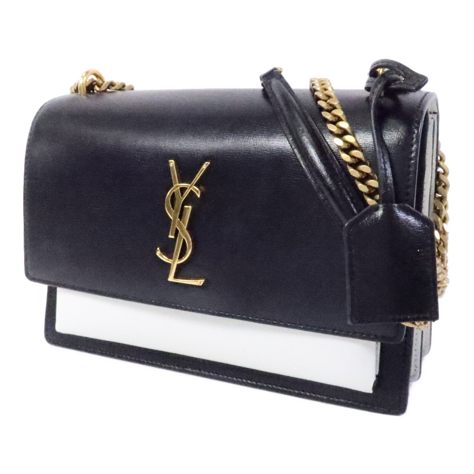 SAINT LAURENT 牛皮皮革Sunset Medium肩背袋