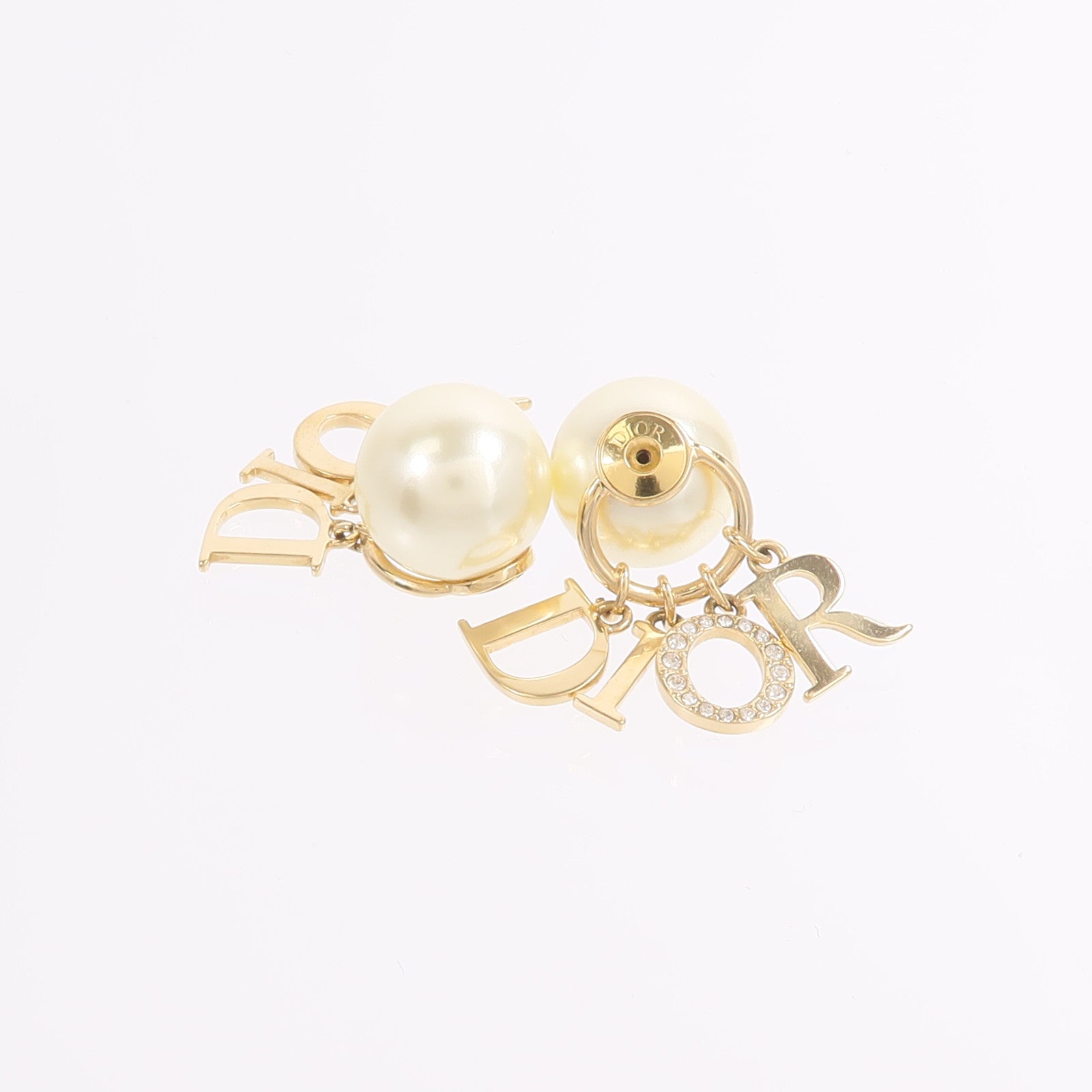 Dior 金屬/樹脂Tribales Earrings耳環