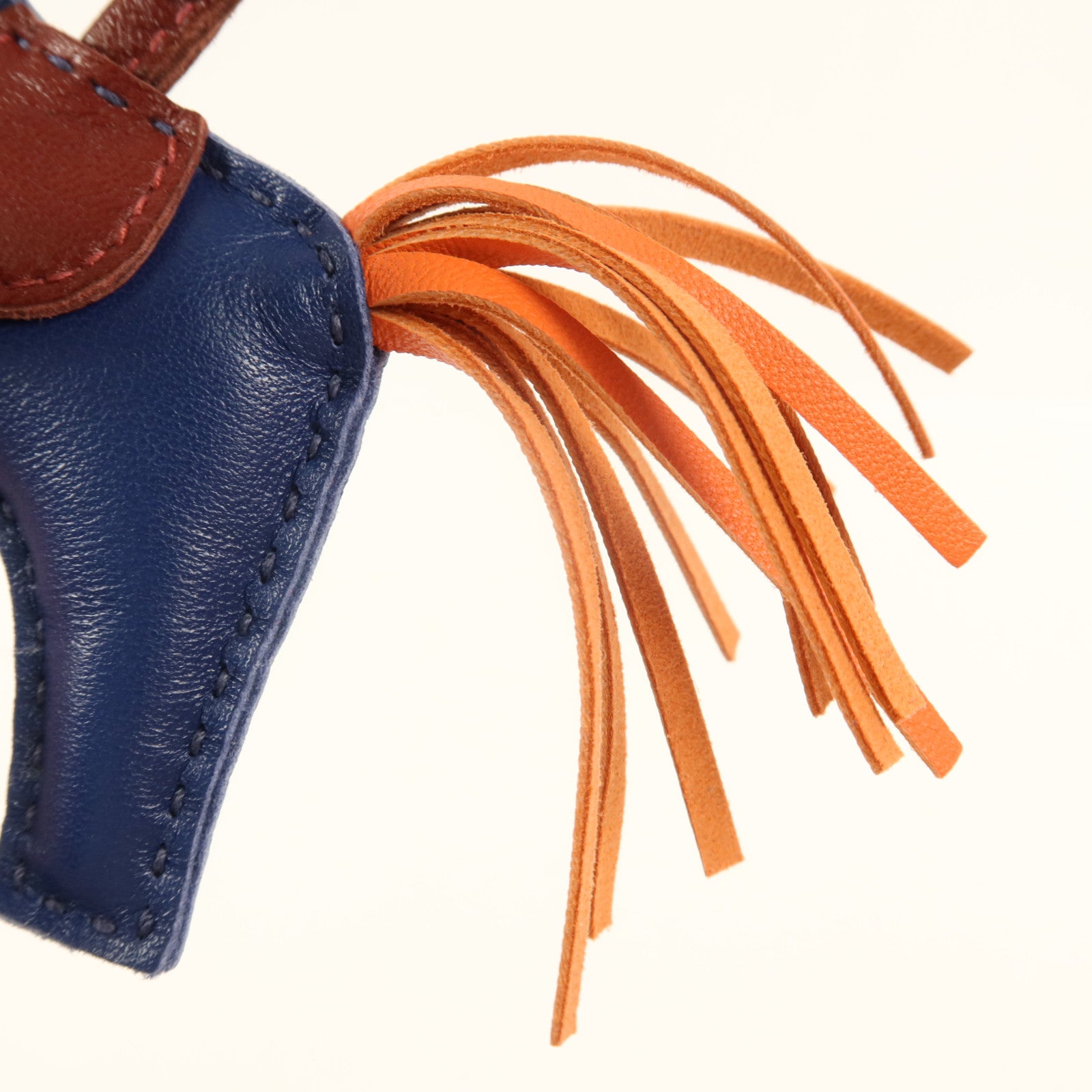 HERMES 羊皮皮革Rodeo PM掛飾