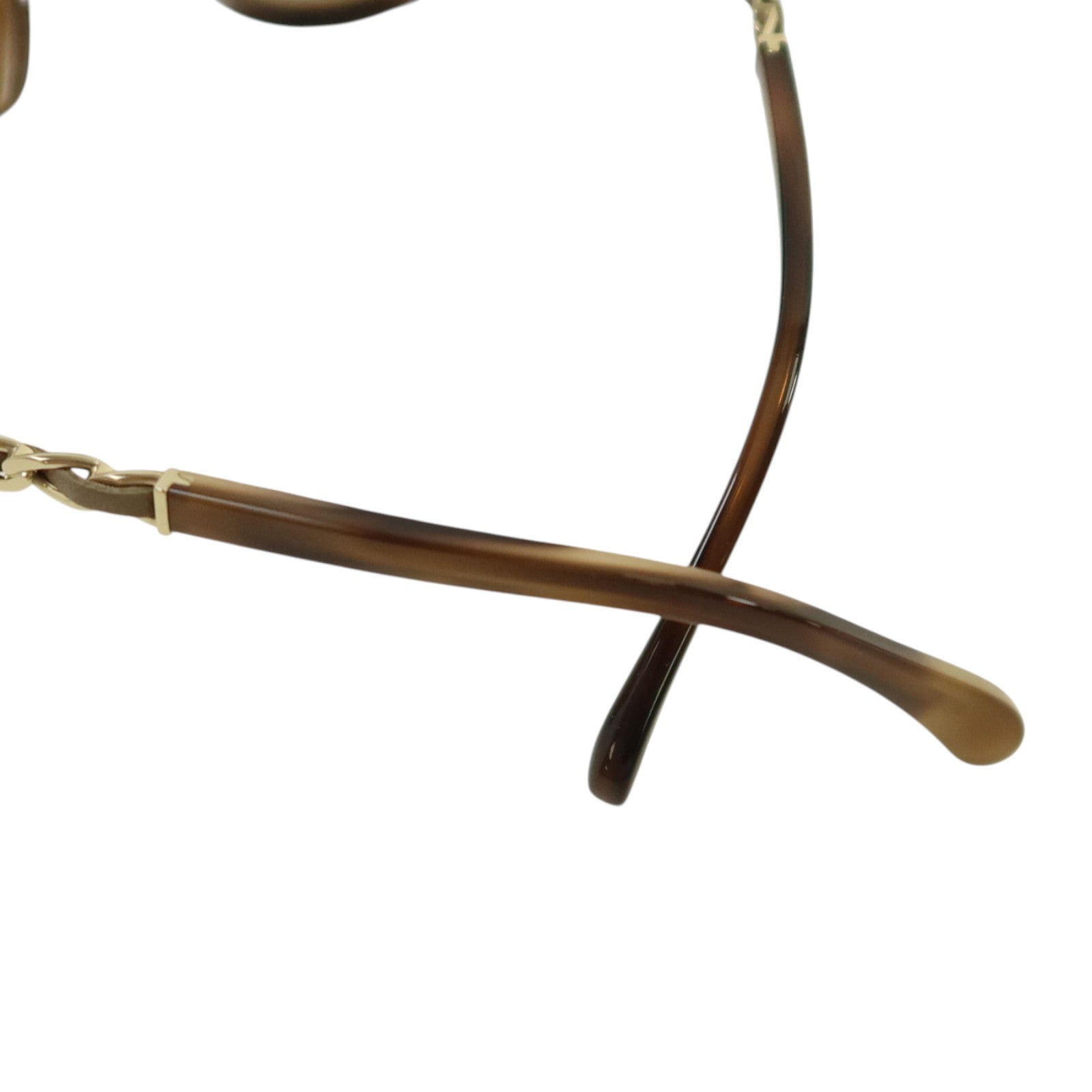 CHANEL PVC/羊皮皮革Square Sunglass太陽眼鏡