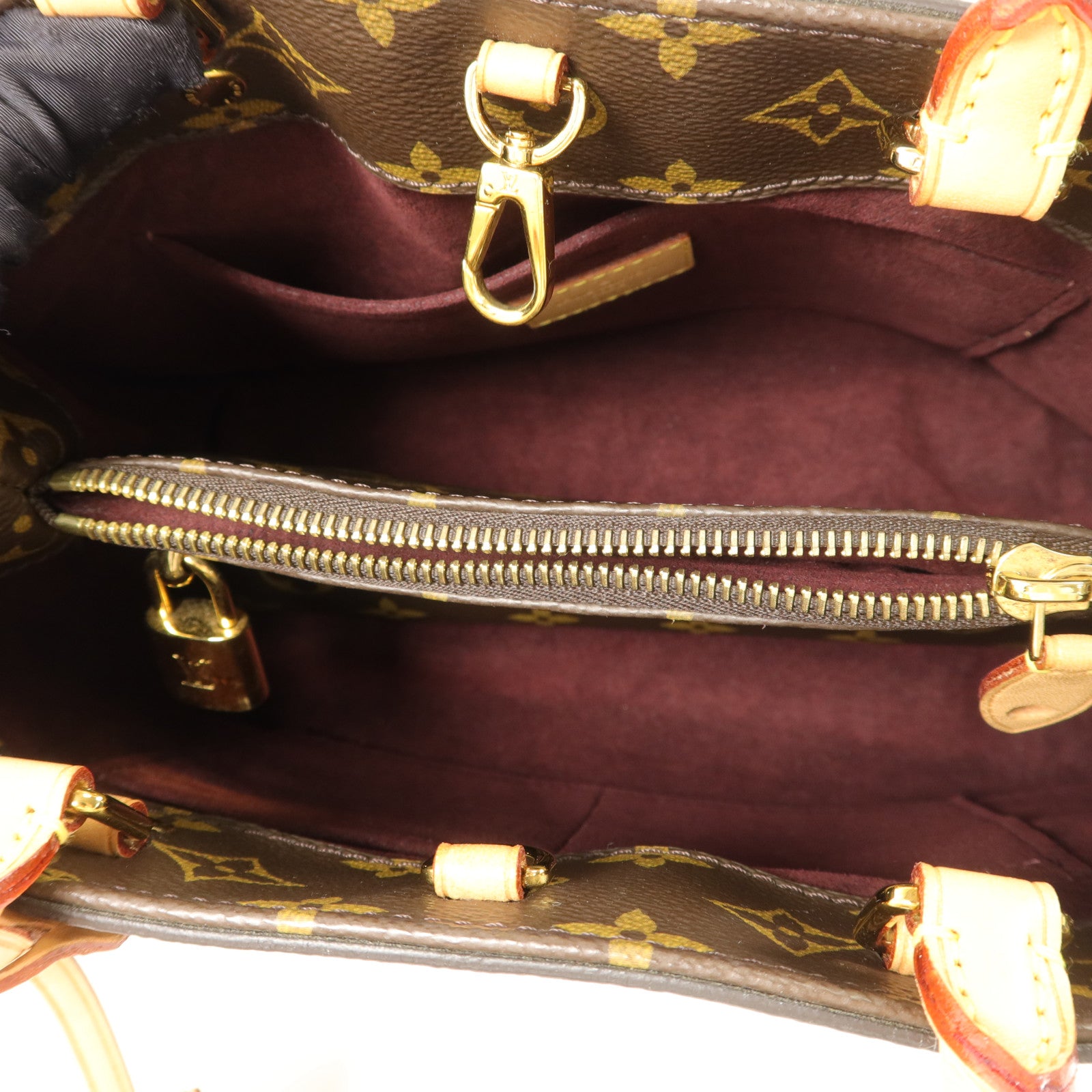 LOUIS VUITTON Monogram Montaigne BB手挽肩背兩用袋