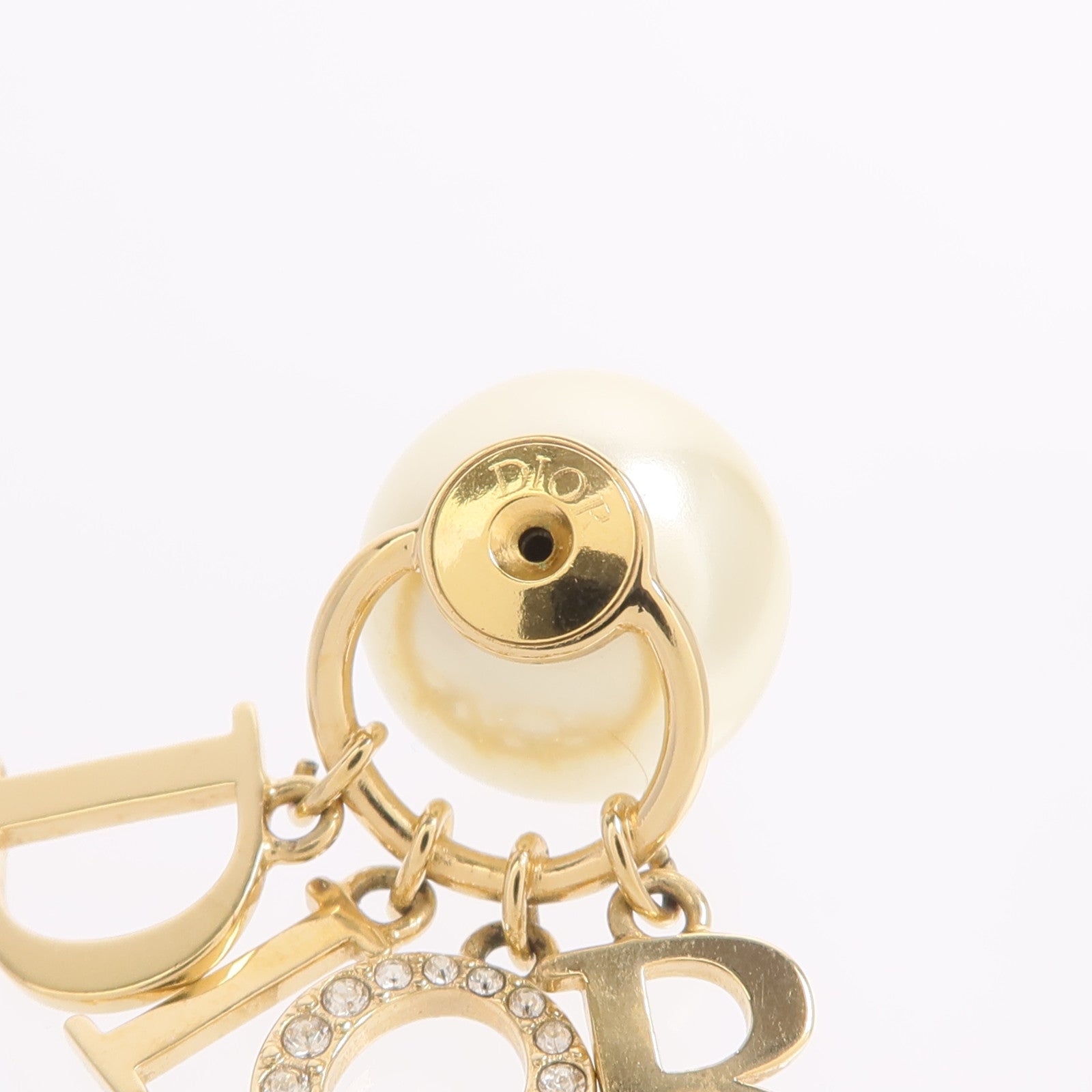 Dior 金屬/樹脂Tribales Earrings耳環