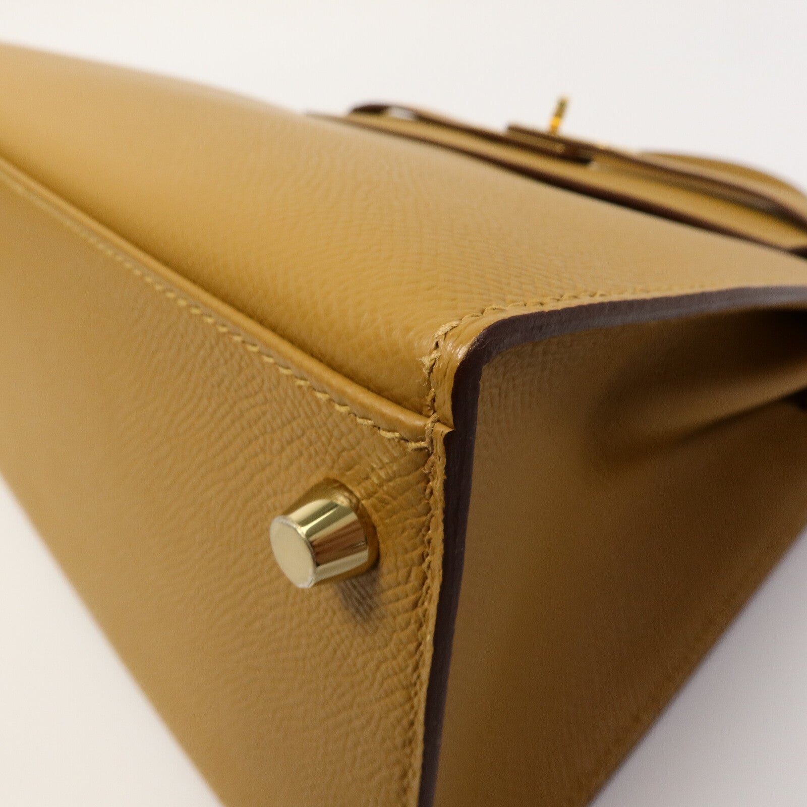 HERMES Epsom皮革Kelly 28手挽肩背兩用袋Sesame