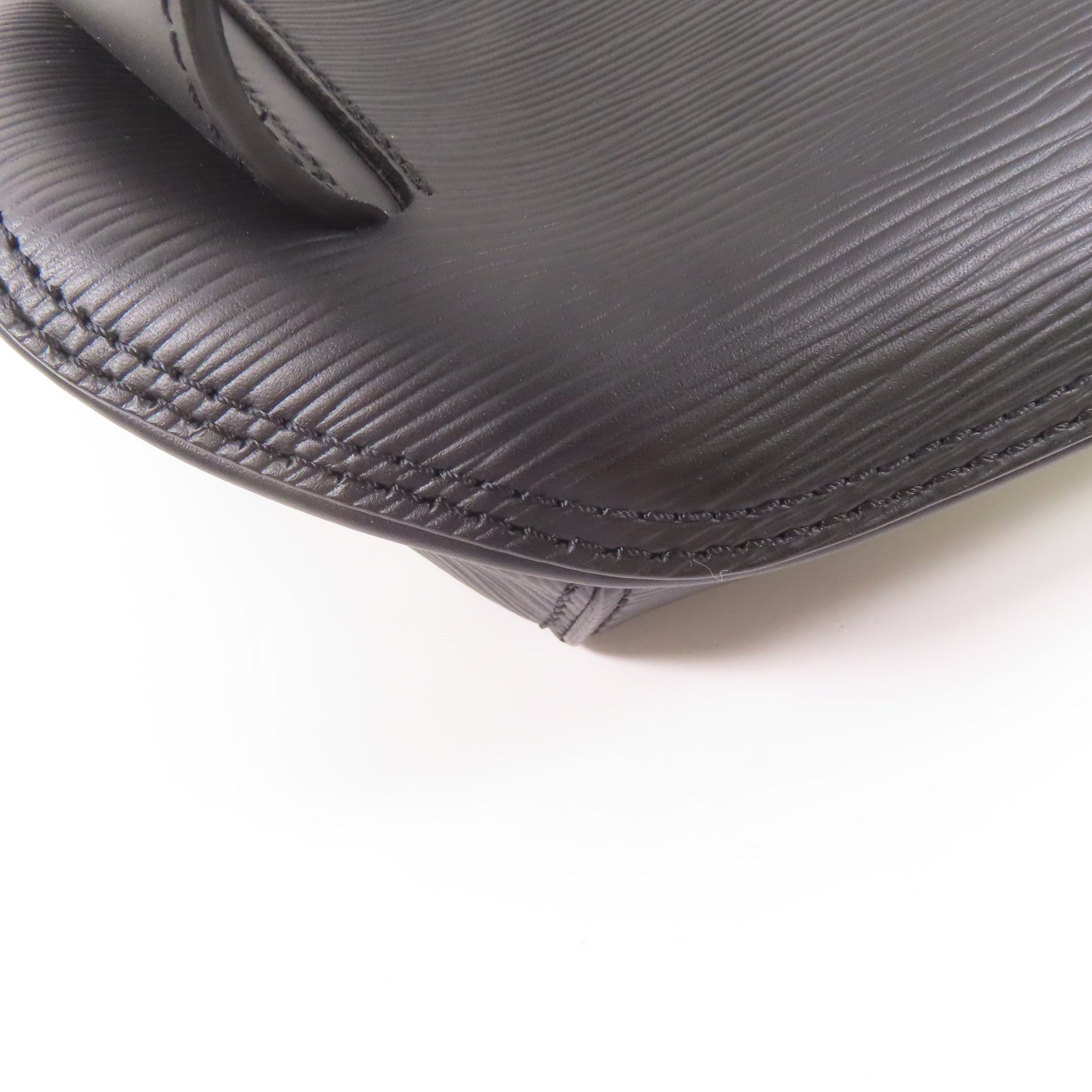 LOUIS VUITTON Epi/Damier Graphite Bum Bag銀扣腰包黑色