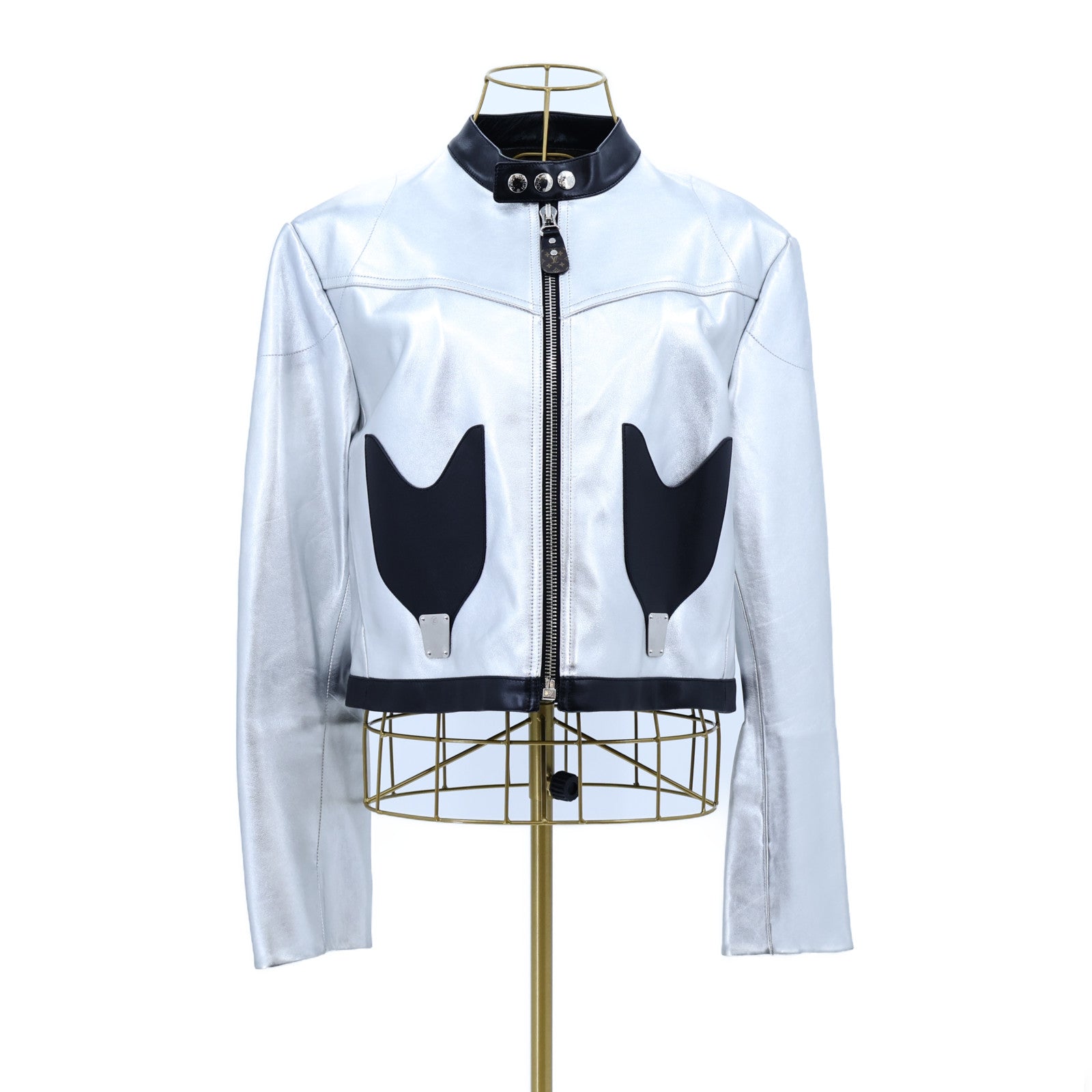 LOUIS VUITTON Calfskin/Lambskin Riders Jacket外套
