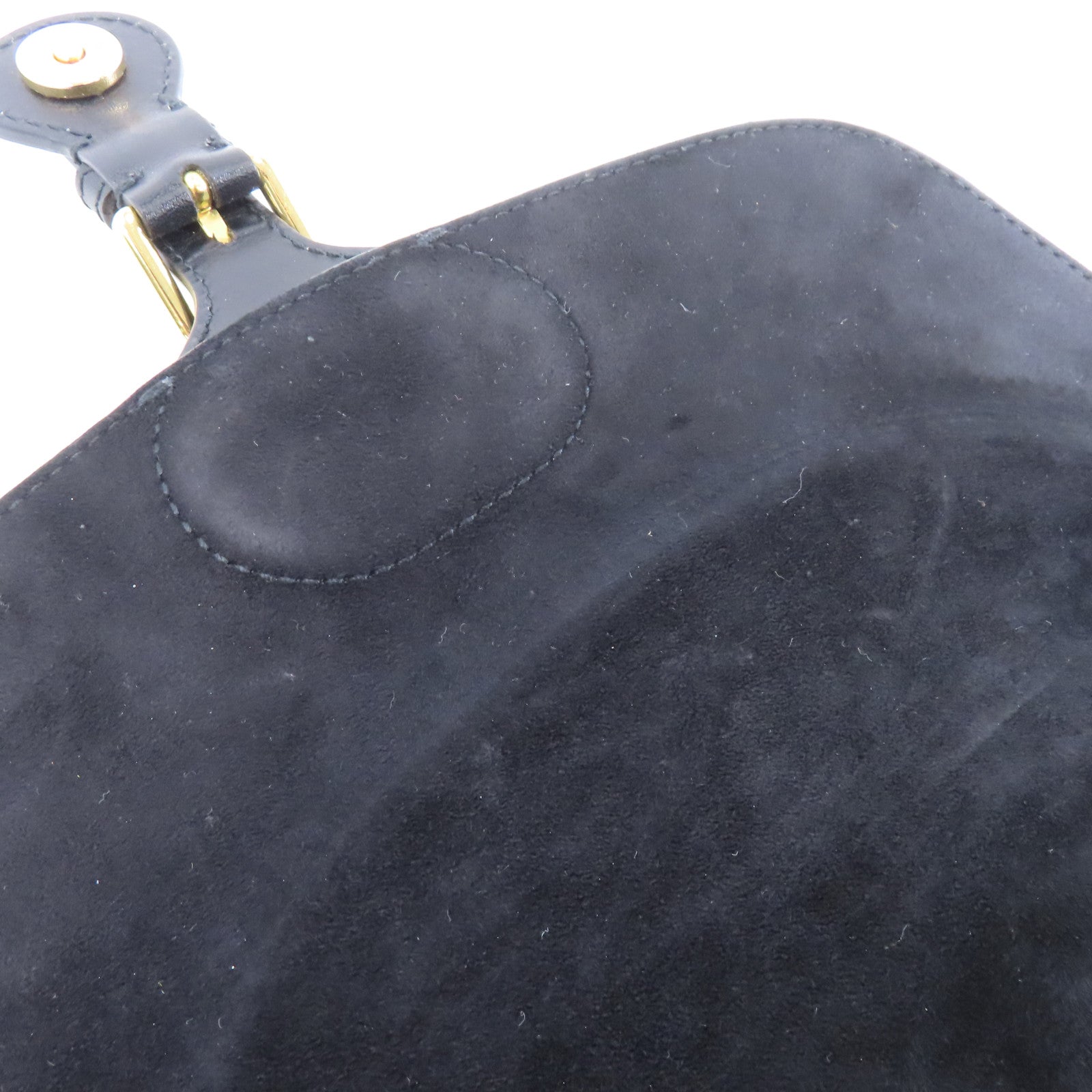 Dior 牛皮皮革Bobby Bag Medium金扣肩背袋黑色
