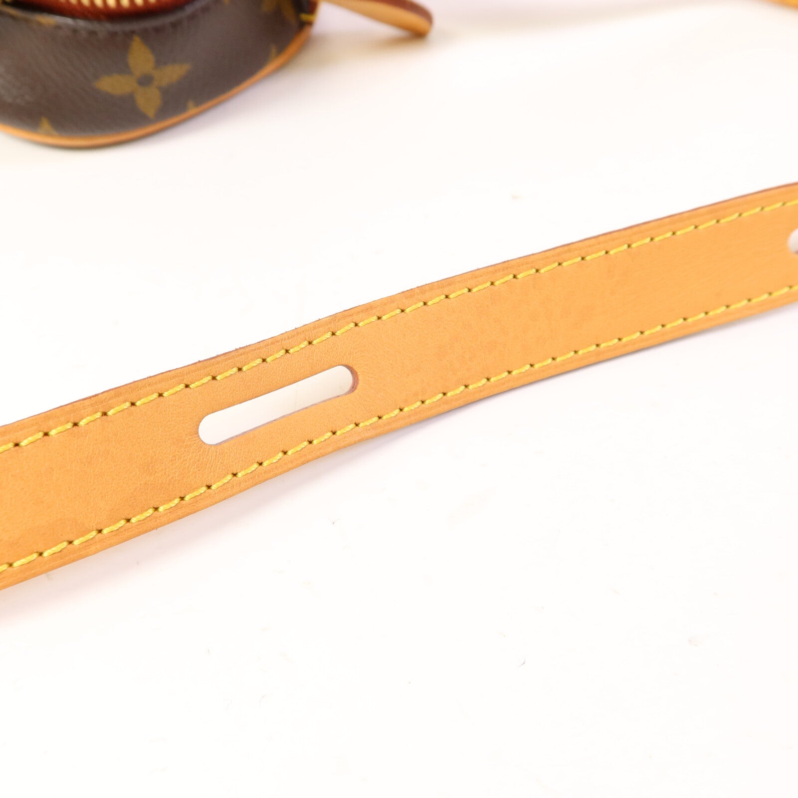 LOUIS VUITTON Monogram Game On Coeur金扣肩背袋棕色