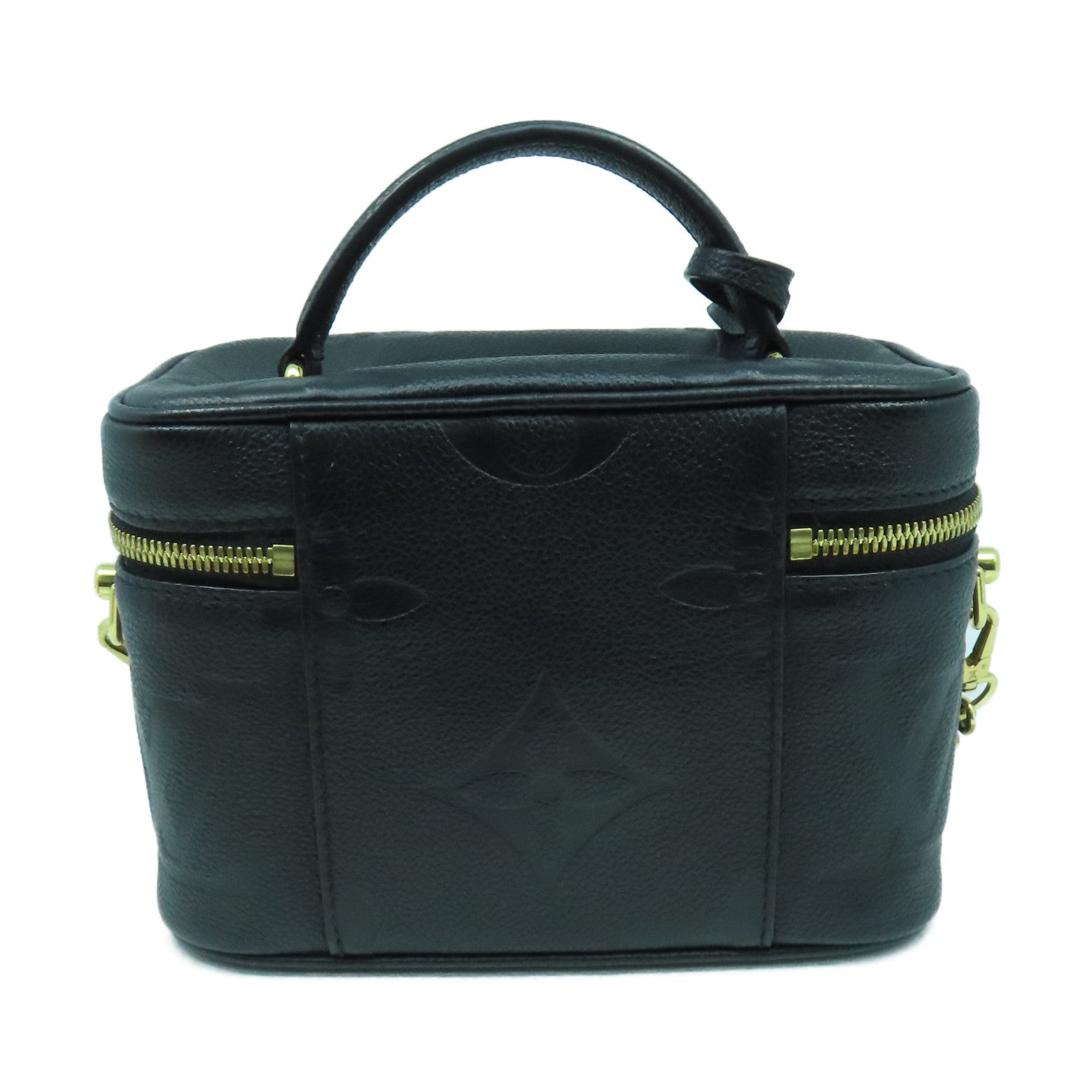 LOUIS VUITTON 【激減優惠】Monogram Empreinte Vanity PM金扣手挽肩背兩用袋黑色
